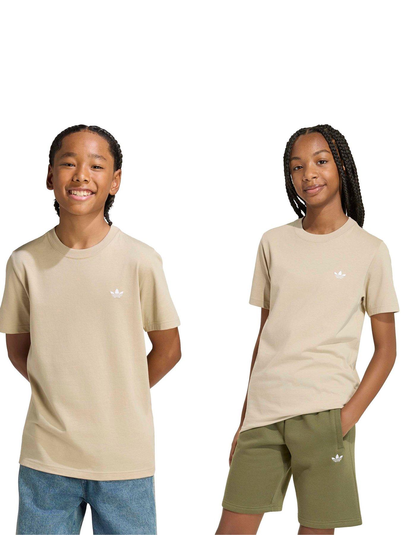 adidas Originals Unisex Regular T-Shirt - Beige