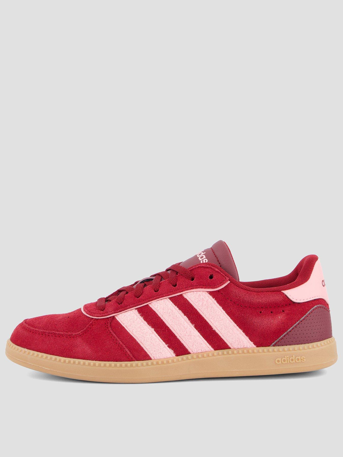 adidas Sportswear Womens Breaknet Sleek Trainers - Burgundy