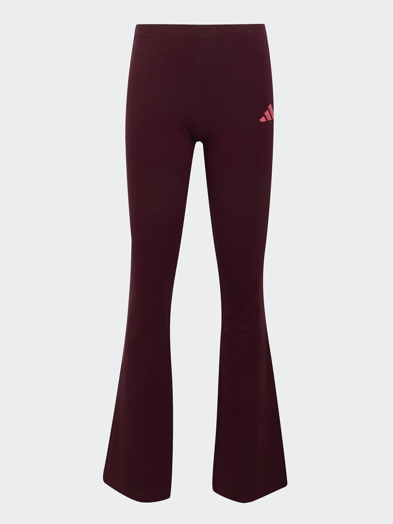 Image 1 of 5 of adidas Sportswear Junior Flare Legging - Red