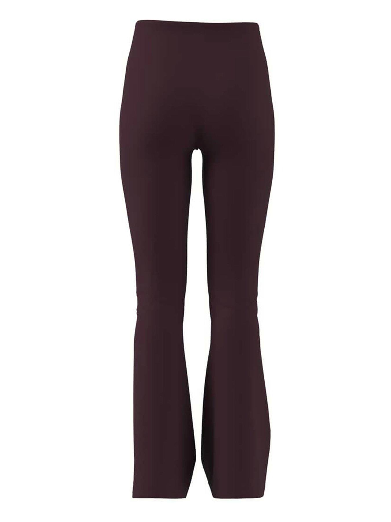 Image 2 of 5 of adidas Sportswear Junior Flare Legging - Red