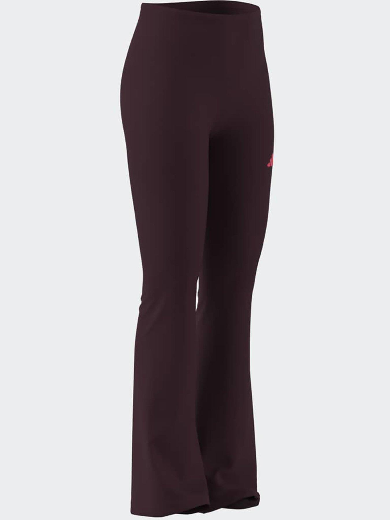Image 3 of 5 of adidas Sportswear Junior Flare Legging - Red