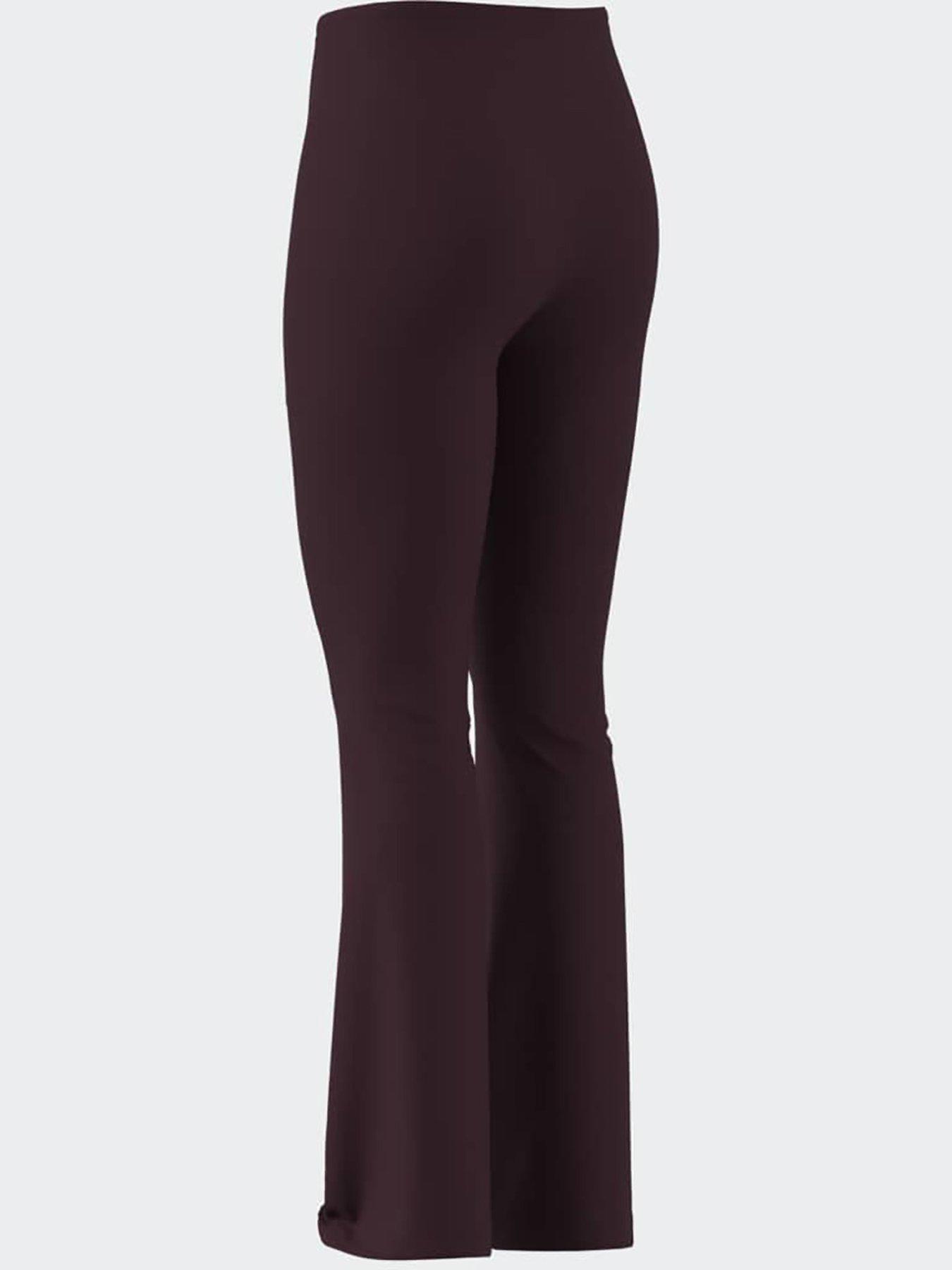Image 4 of 5 of adidas Sportswear Junior Flare Legging - Red