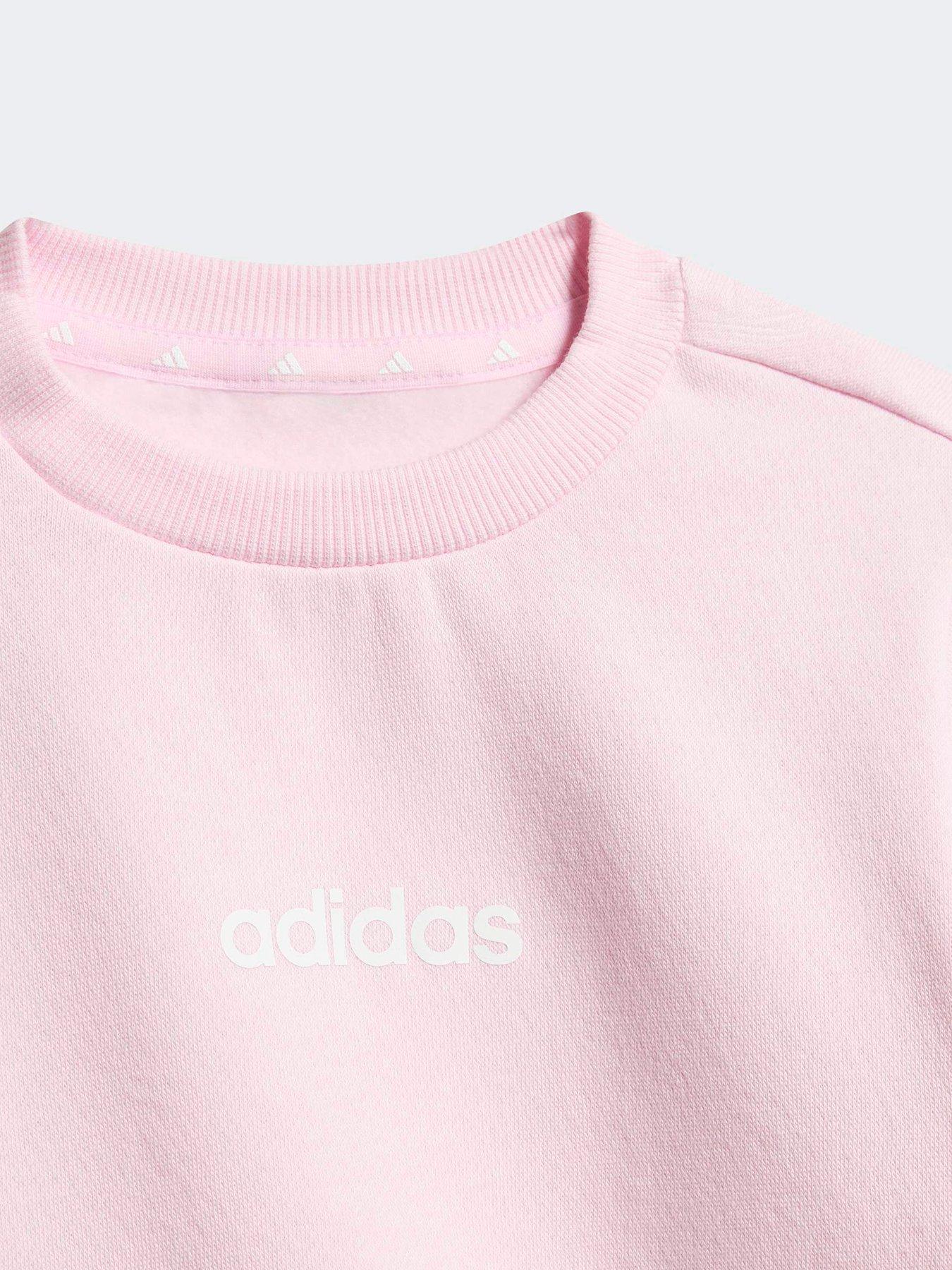Image 3 of 5 of adidas Sportswear Infant Fleece Jogger Set - Pink