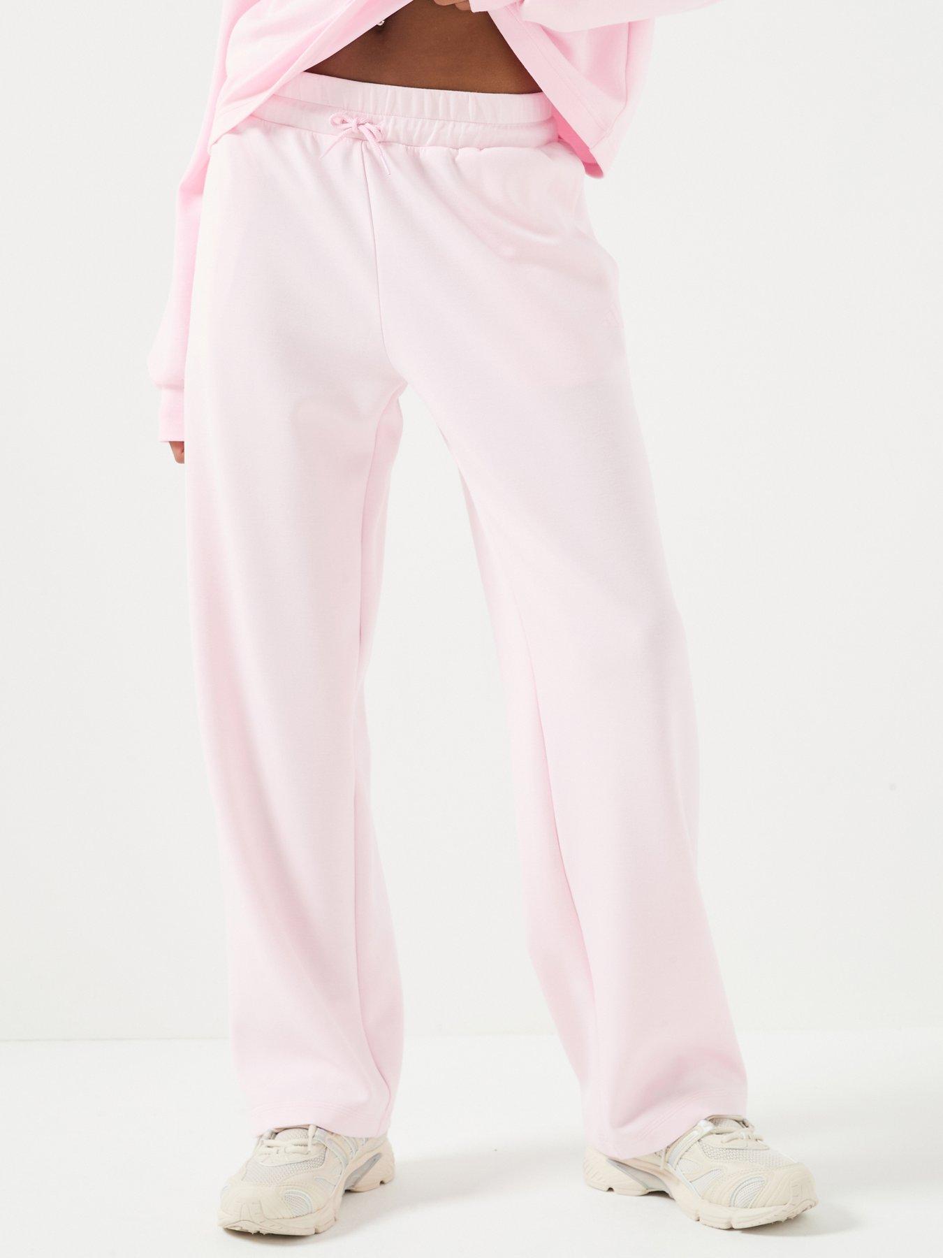 Adidas Sportswear Junior Girls Pastel Joggers - Pink