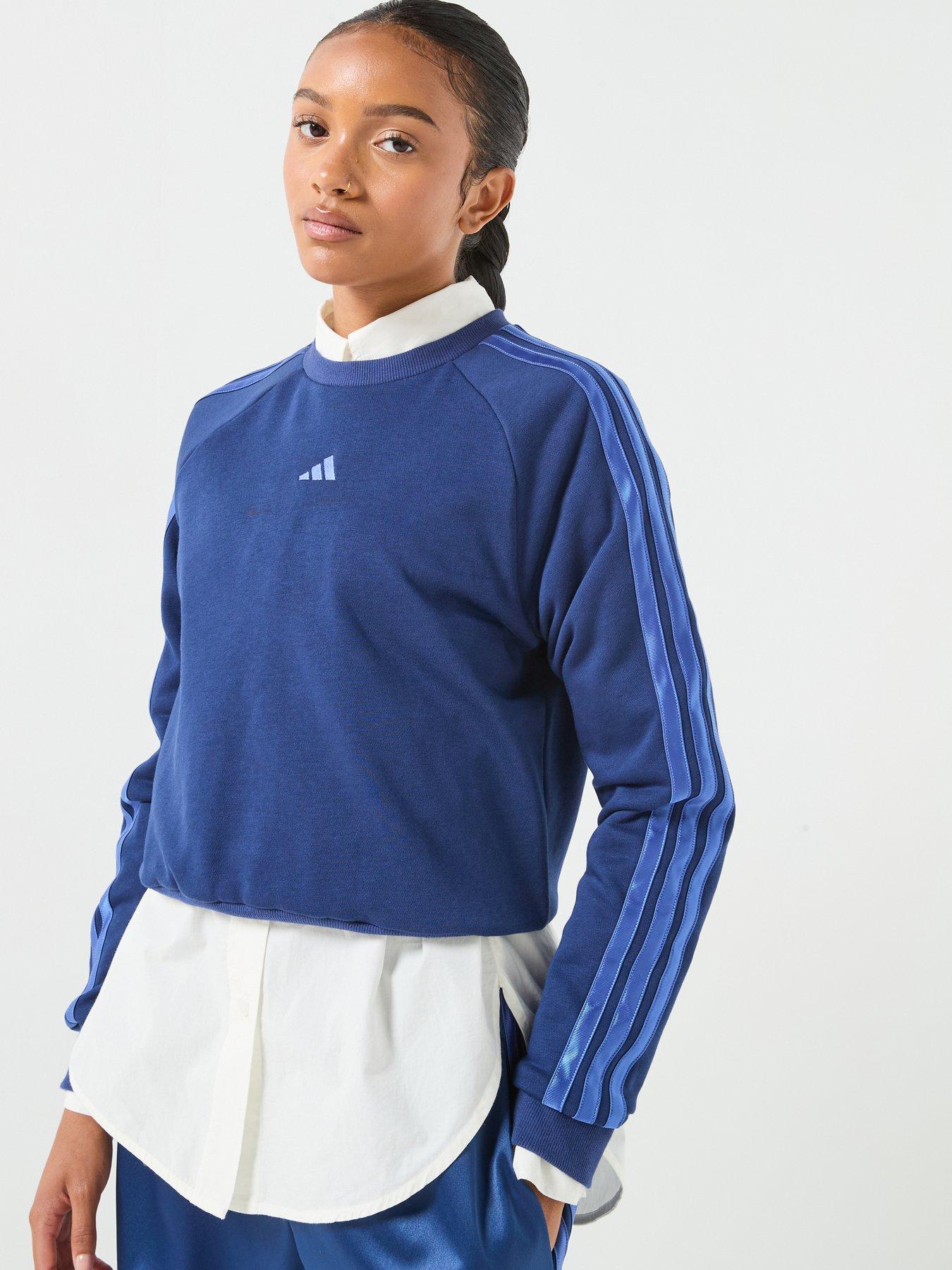 adidas Sportswear Junior Satin Sweatshirt - Blue