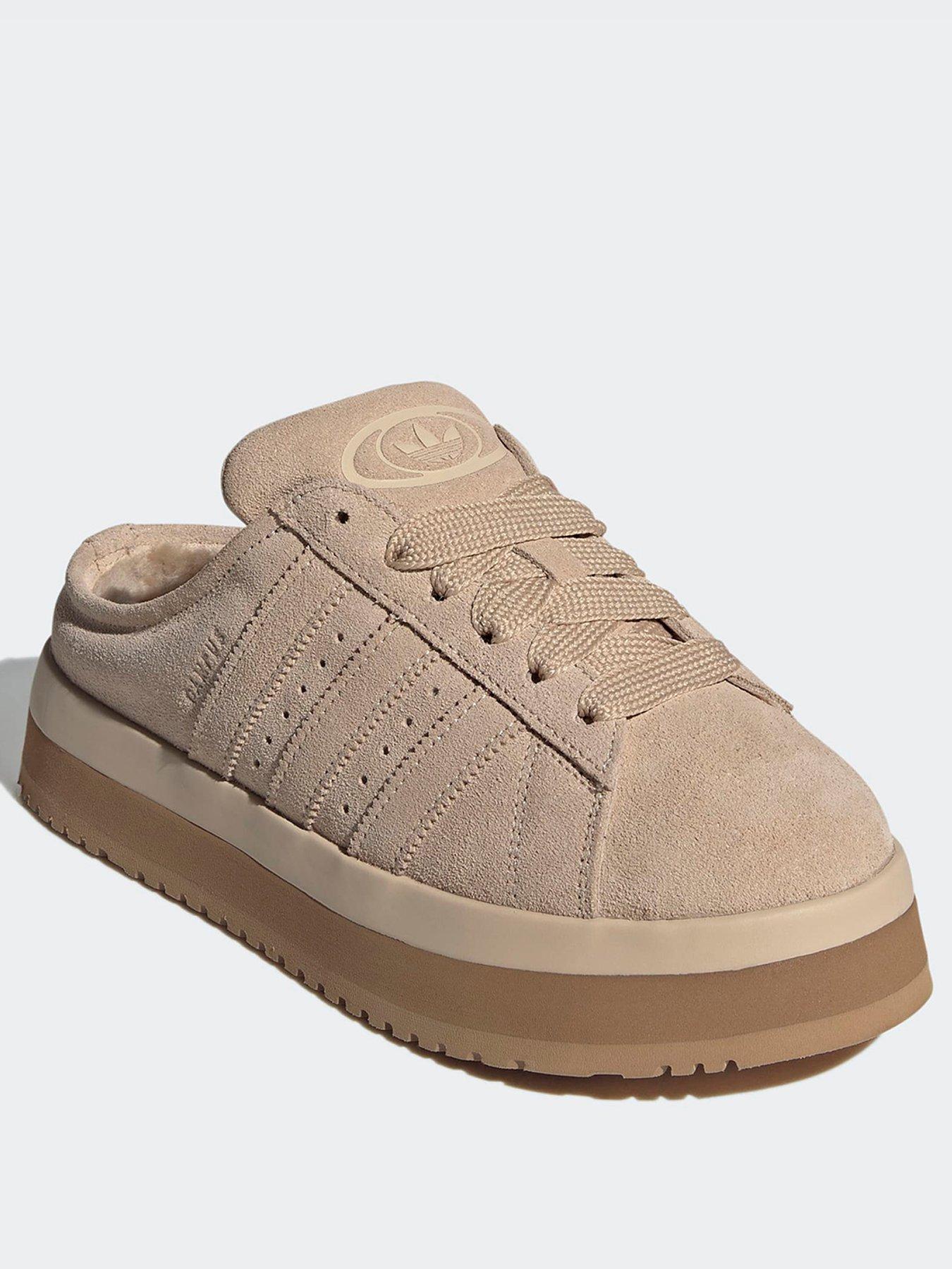 Image 2 of 7 of adidas Originals Womens Campus 00s Winter Low Trainer Mules - Beige