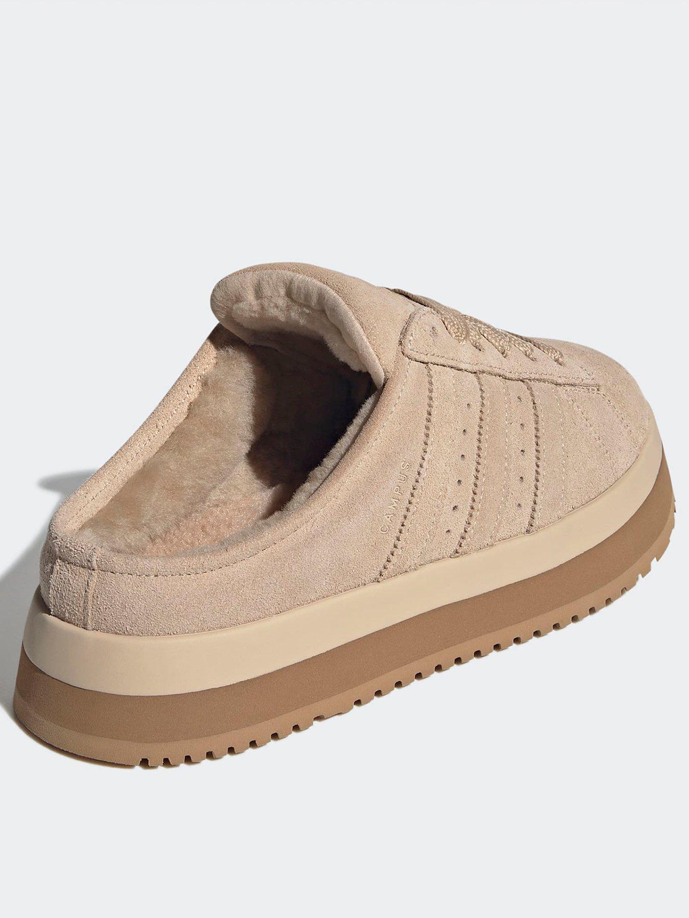Image 3 of 7 of adidas Originals Womens Campus 00s Winter Low Trainer Mules - Beige