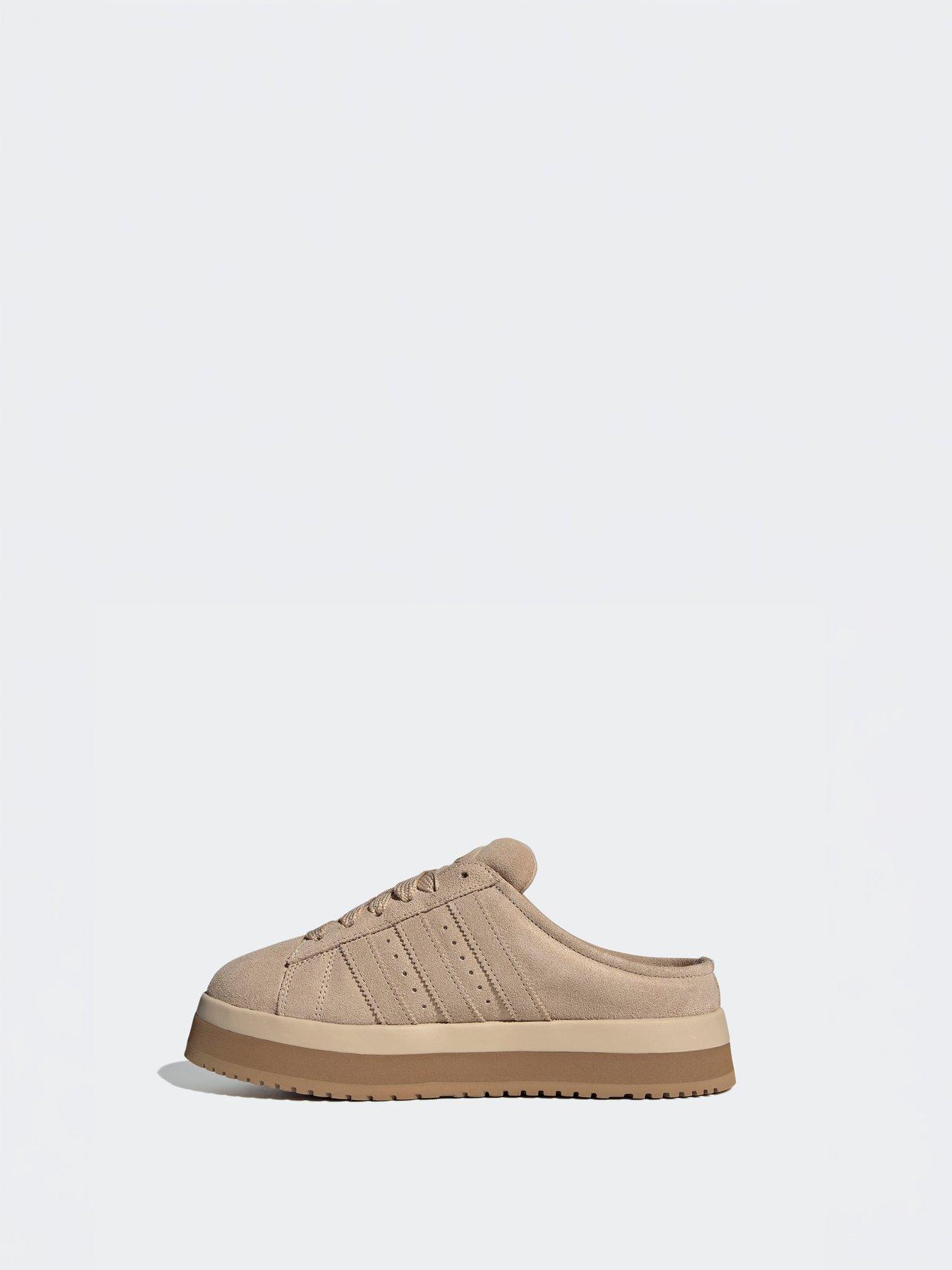 Image 6 of 7 of adidas Originals Womens Campus 00s Winter Low Trainer Mules - Beige