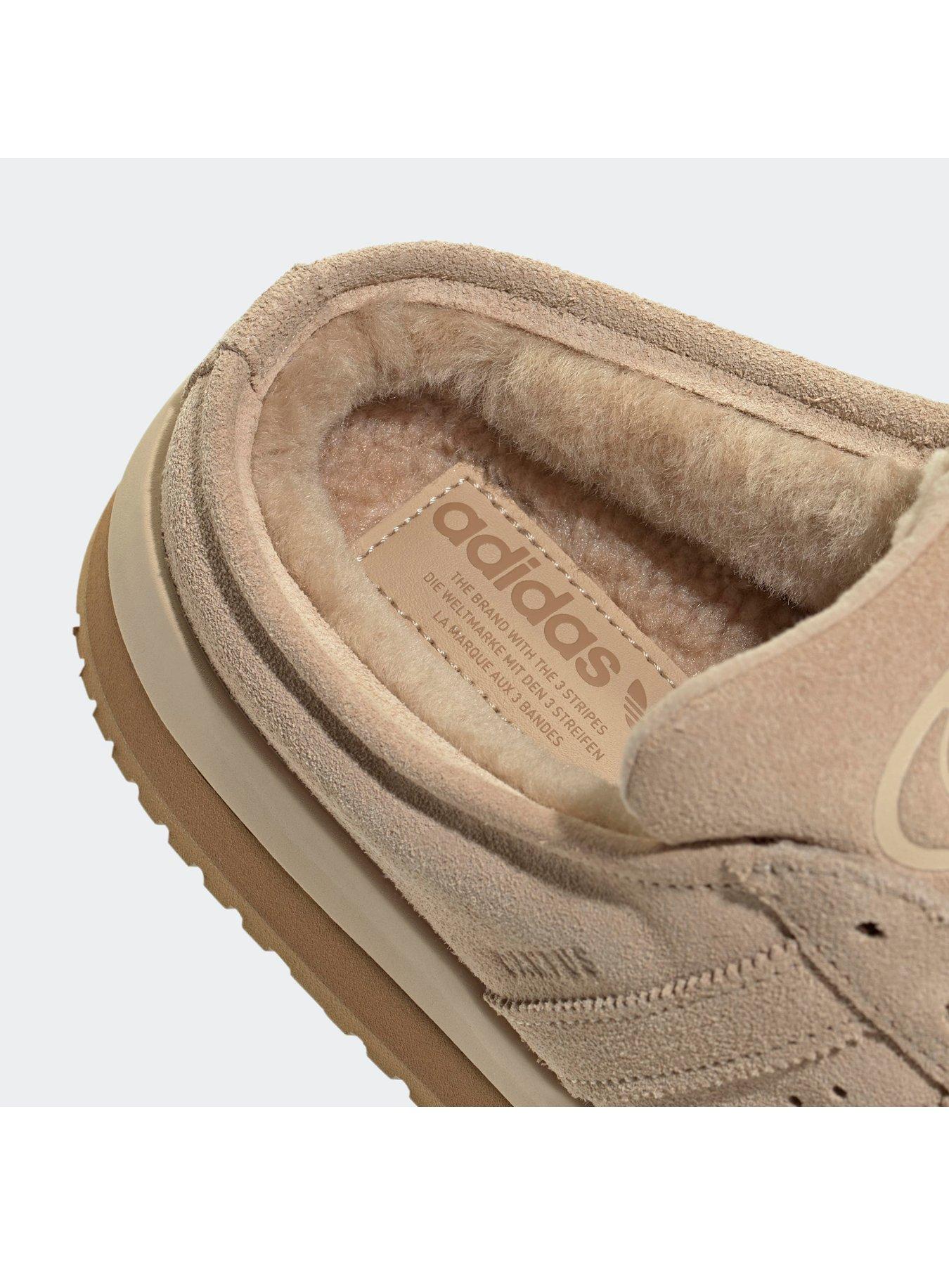 Image 7 of 7 of adidas Originals Womens Campus 00s Winter Low Trainer Mules - Beige