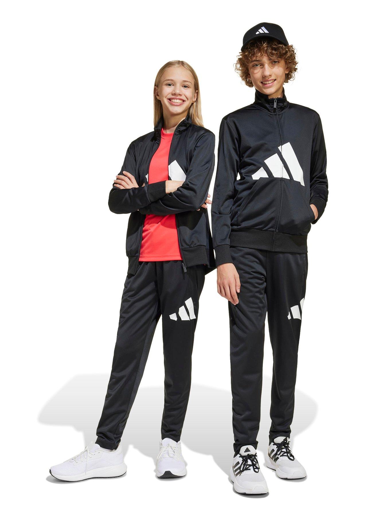 Adidas Sportswear Junior Essentials Climacool Tracksuit - Black