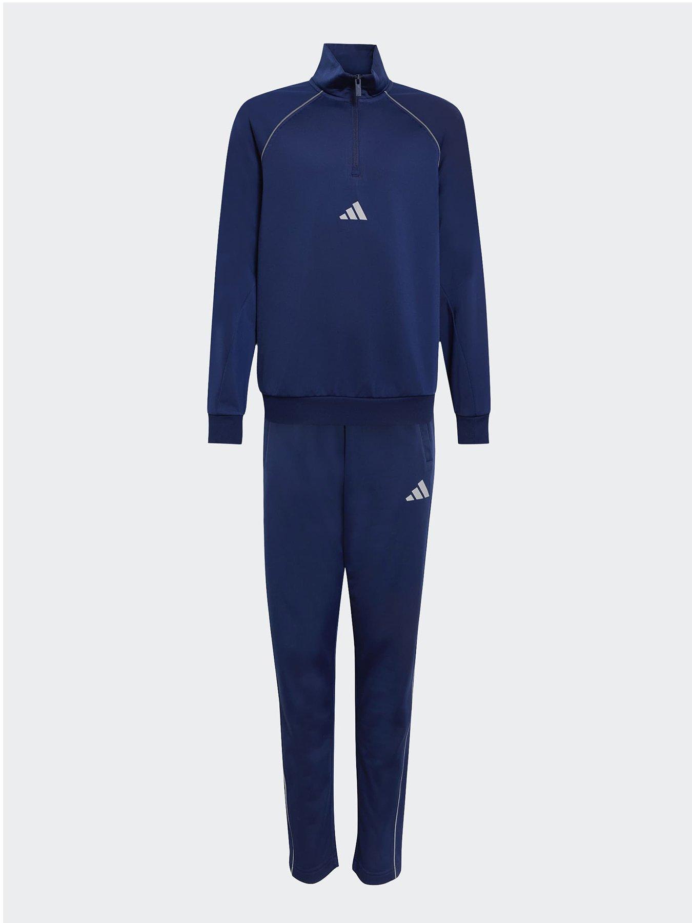 Adidas Sportswear Junior Viztech Tracksuit - Dark Blue