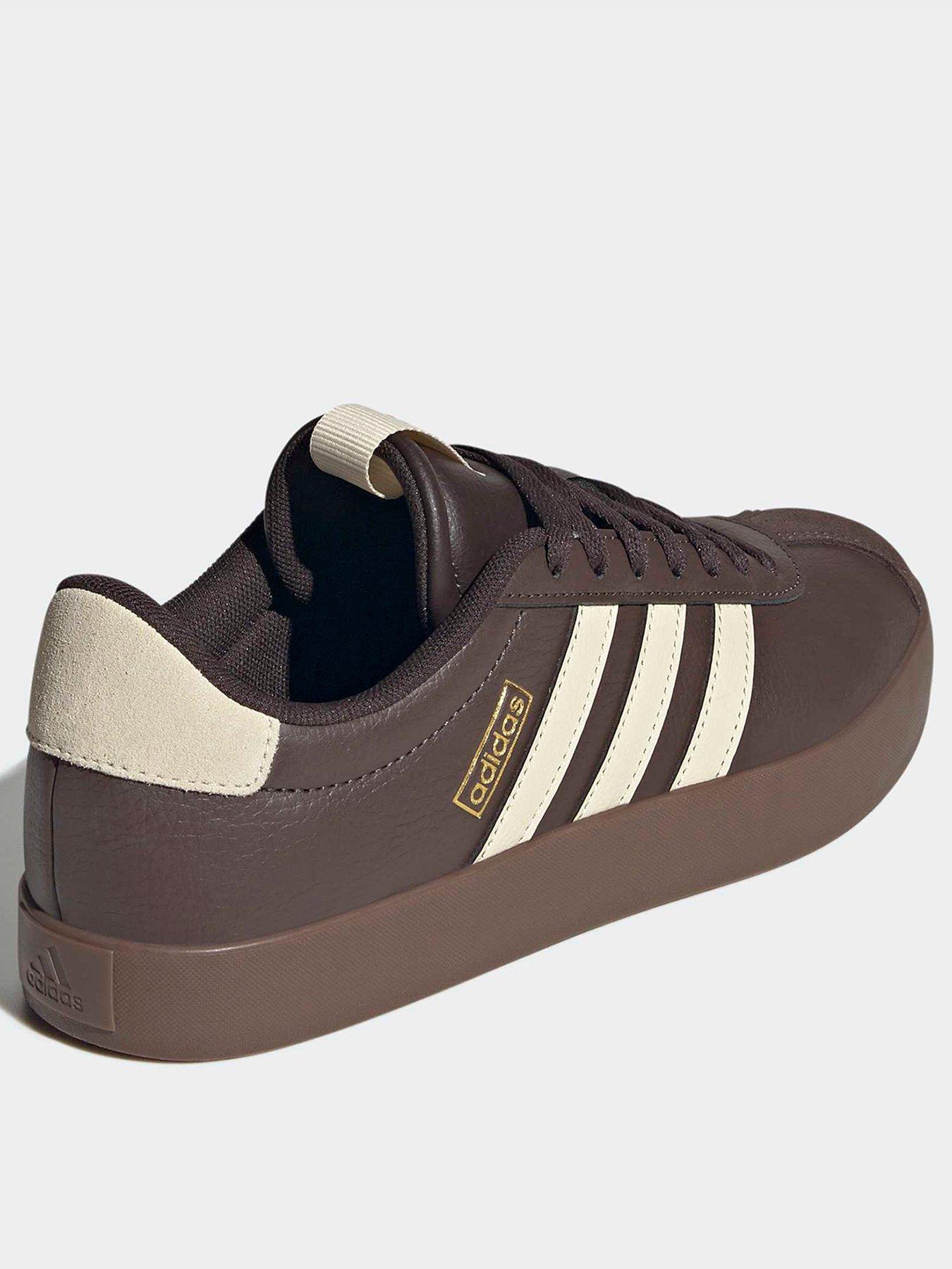 Image 3 of 7 of adidas Sportswear Womens Vl Court 3.0 Trainers - Brown