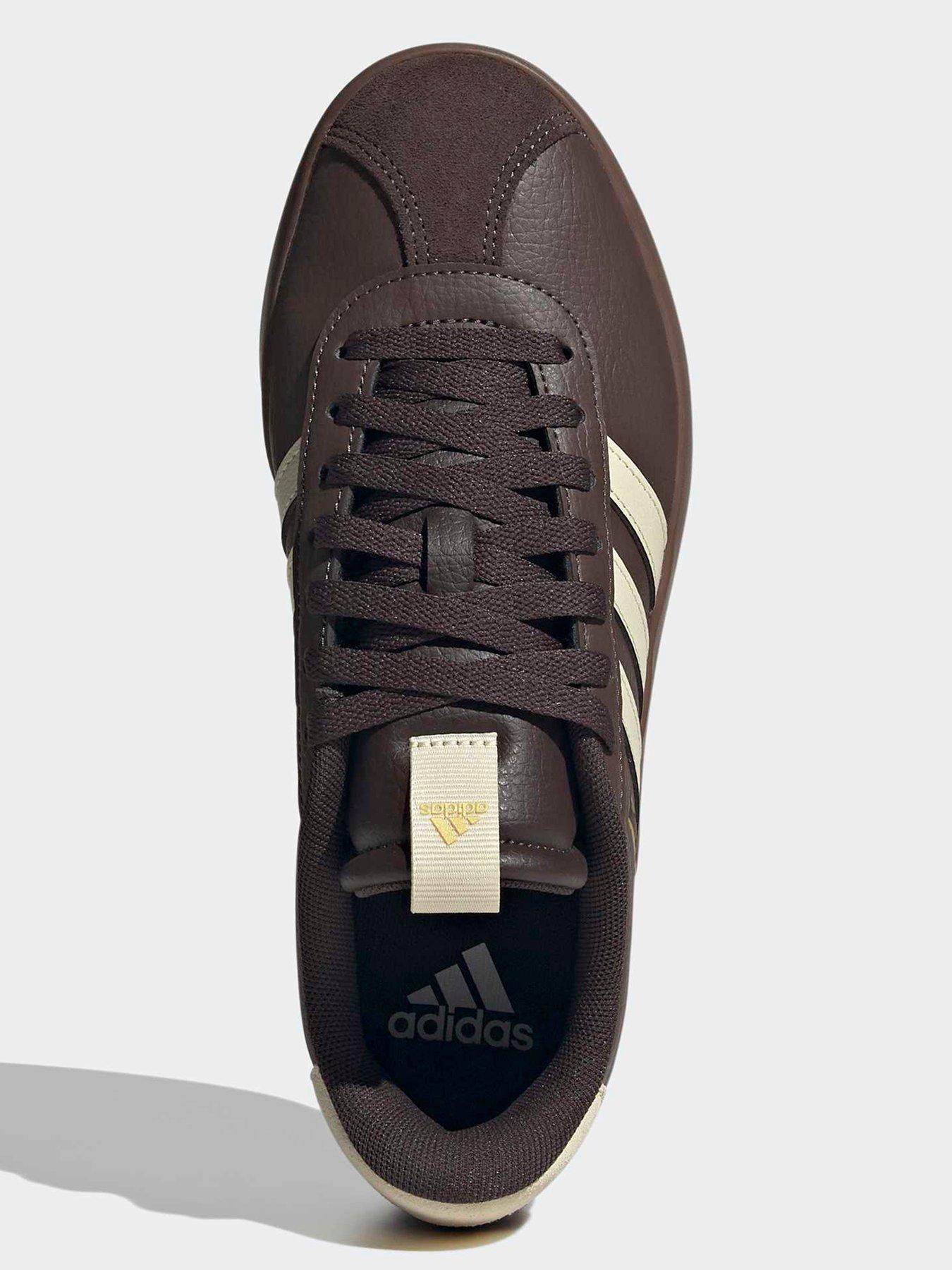Image 4 of 7 of adidas Sportswear Womens Vl Court 3.0 Trainers - Brown