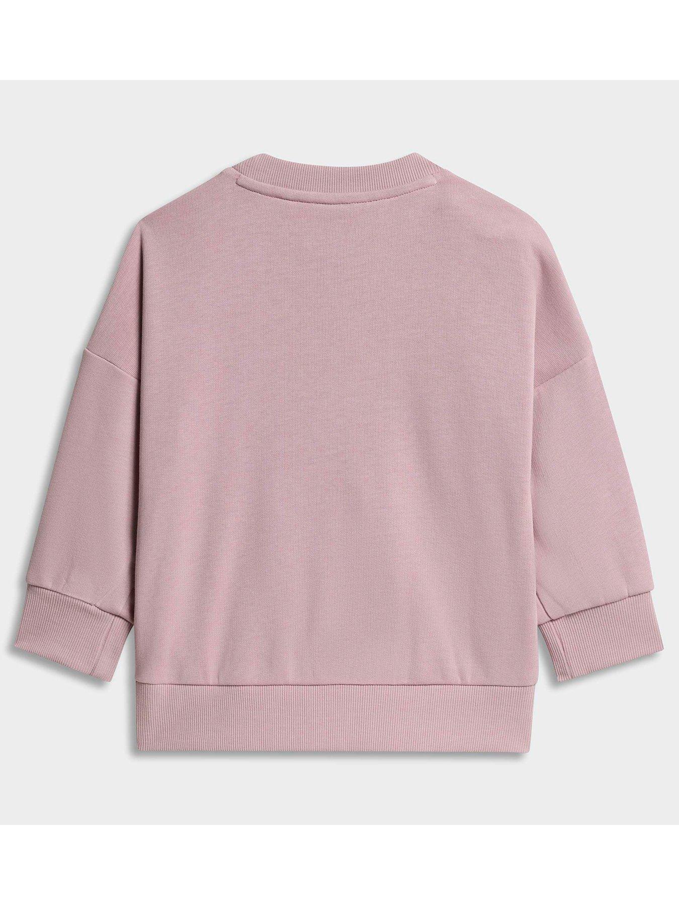 Image 2 of 5 of adidas Sportswear Infant Sweat Set - Purple