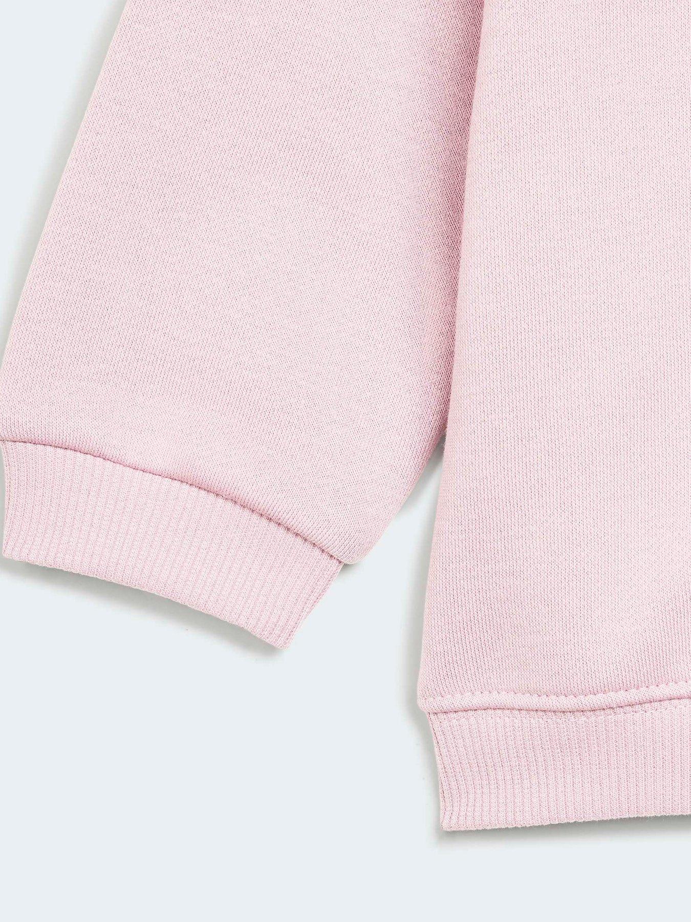 Image 5 of 6 of adidas Originals Girls Crew Pants Set - Pink