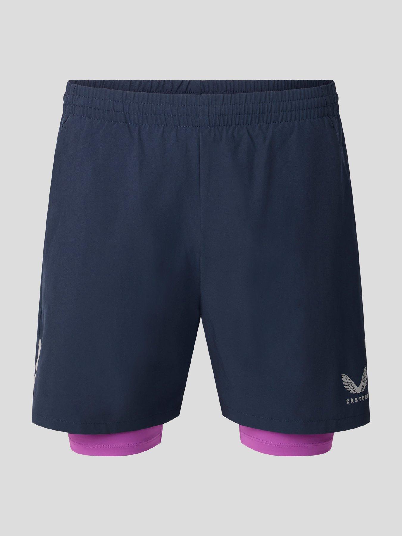 Image 1 of 3 of Castore Mens Training 2-In-1 Woven Short - Navy