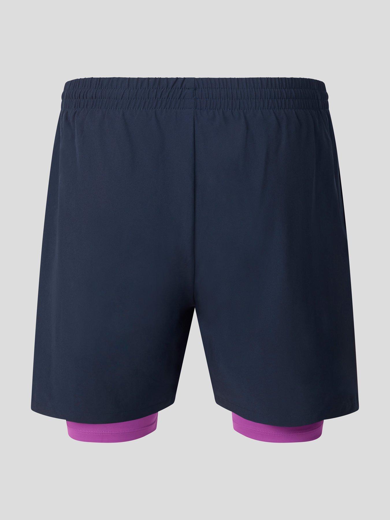 Image 2 of 3 of Castore Mens Training 2-In-1 Woven Short - Navy