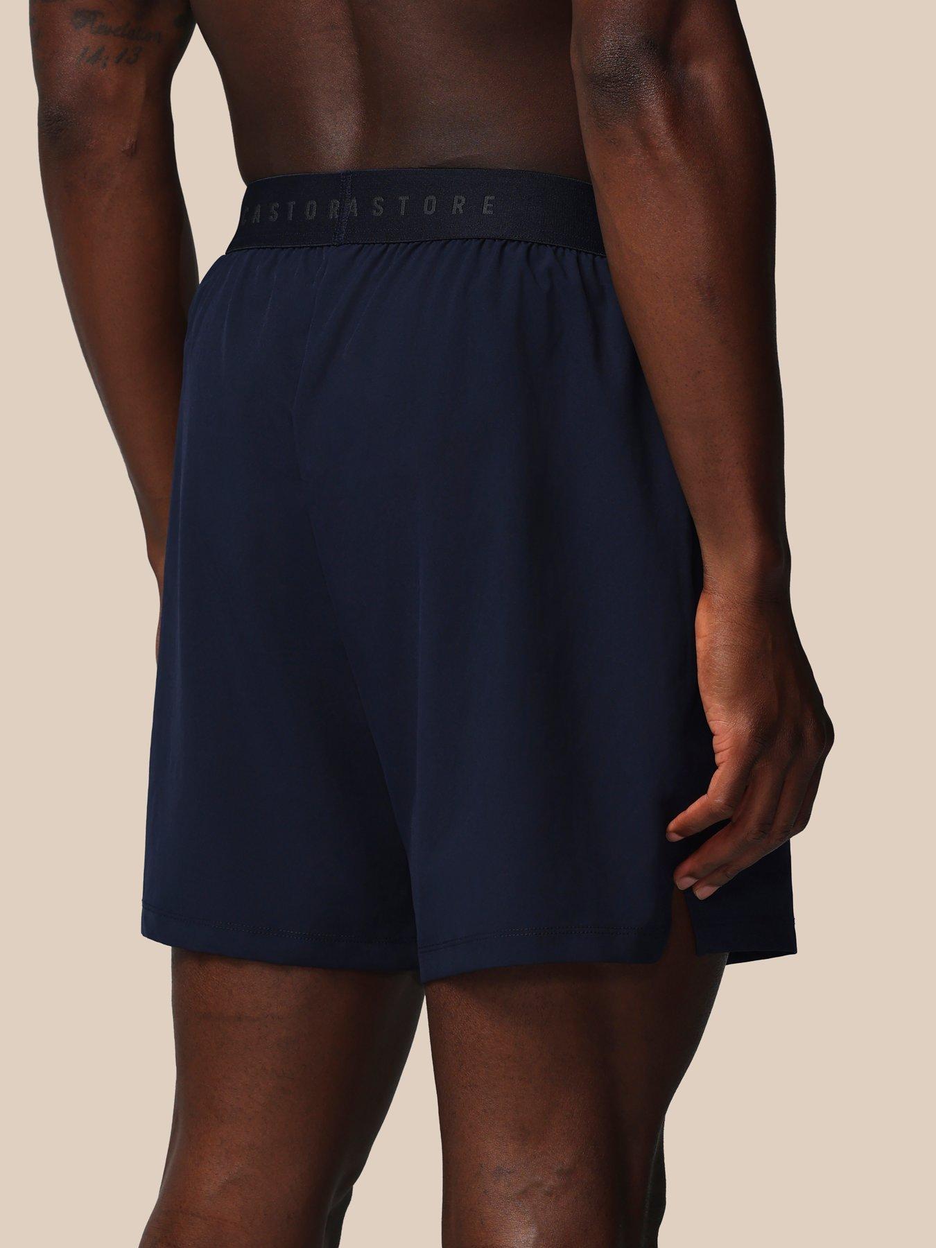 Image 2 of 7 of Castore Mens Training 7Inch Woven Short - Navy