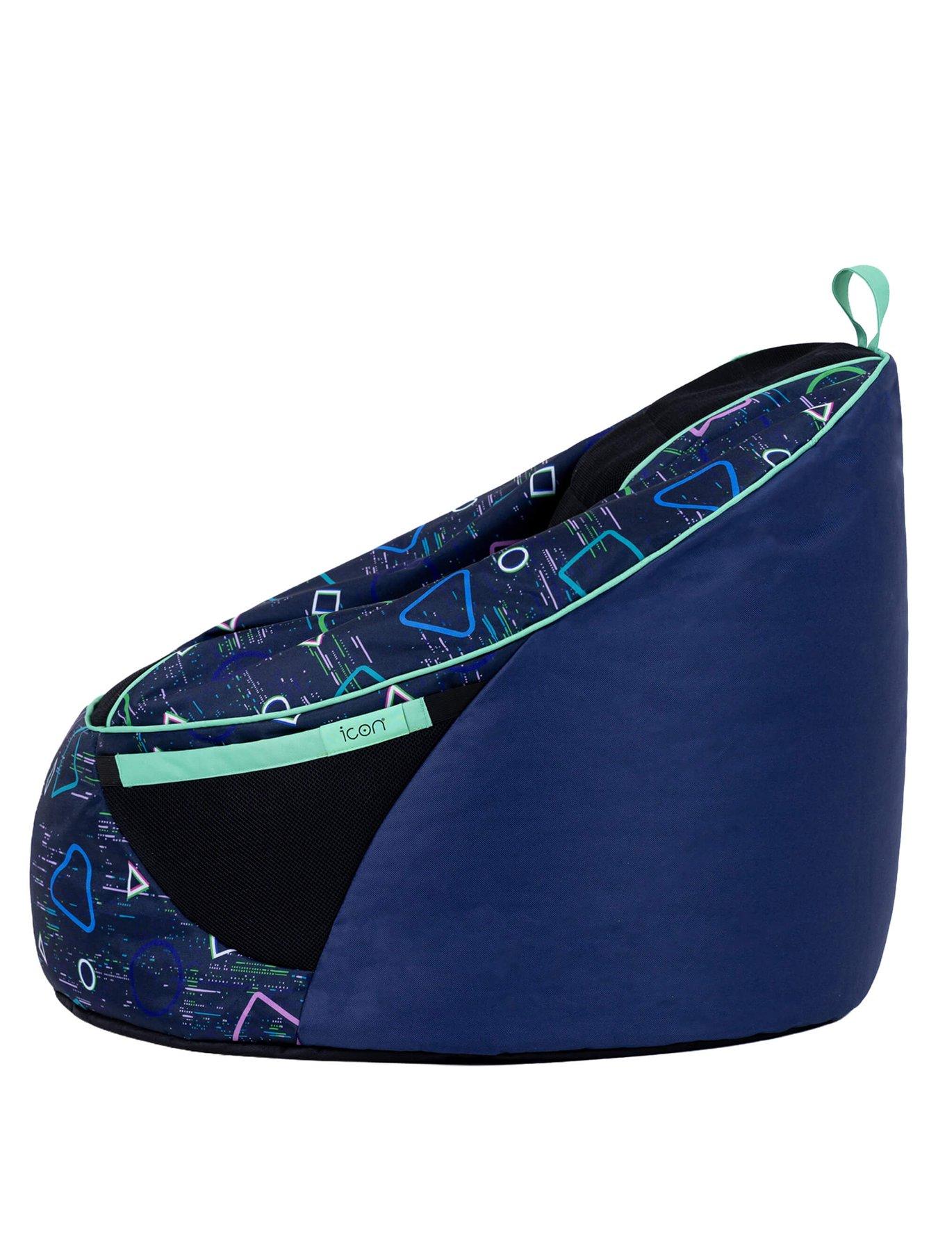Image 6 of 7 of Icon Beanbags Alpha Kids Gaming Bean Bag- Blue
