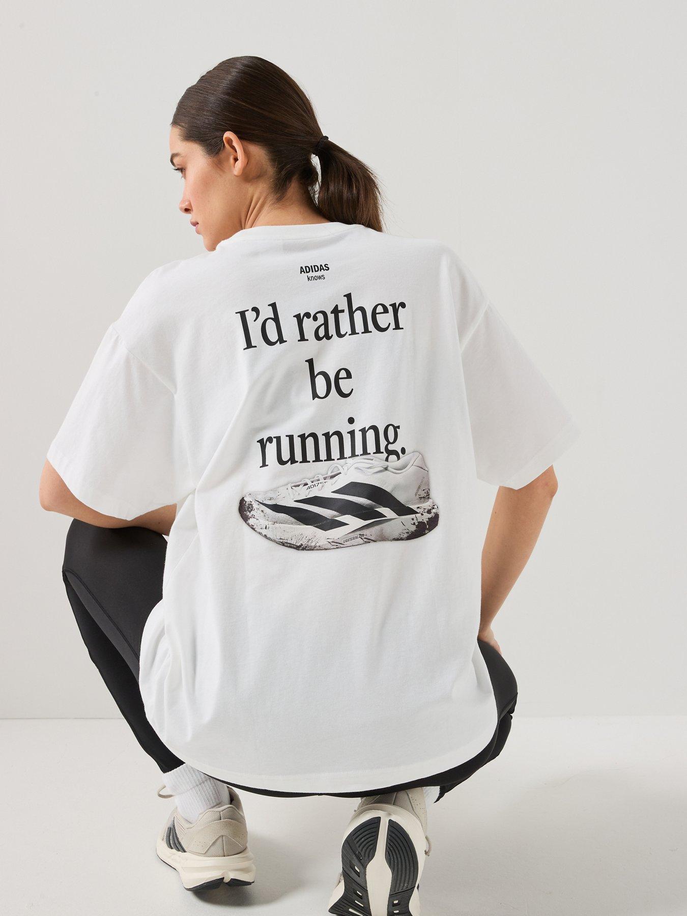 adidas Womens Running T-Shirt - White