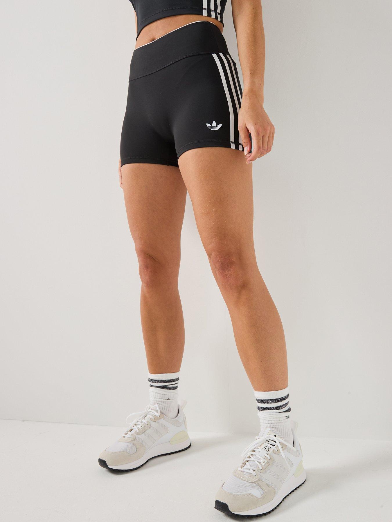 Image 1 of 6 of adidas Originals Womens Training Shorts - Black