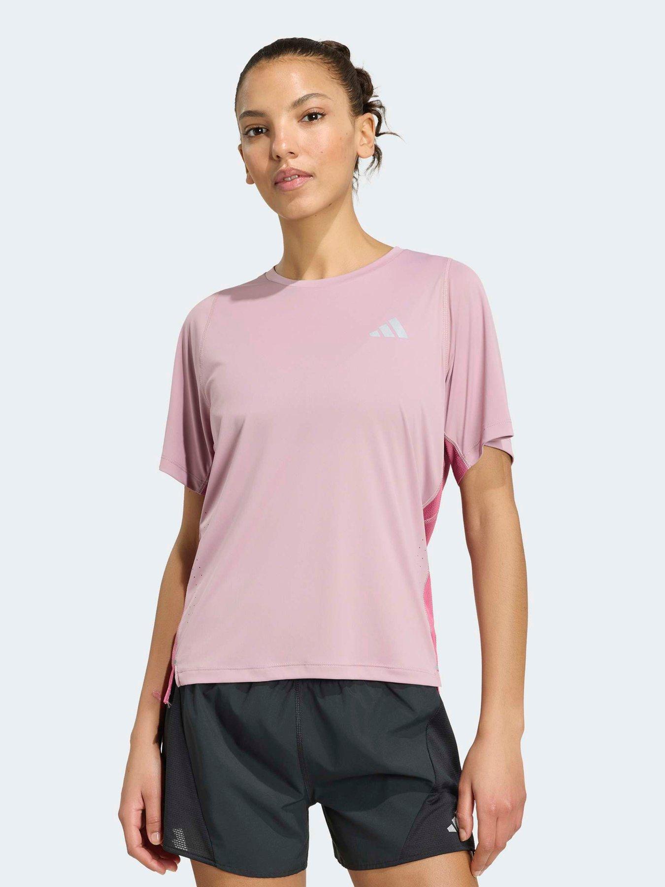 adidas Womens Running Adi365 T-Shirt - Pink