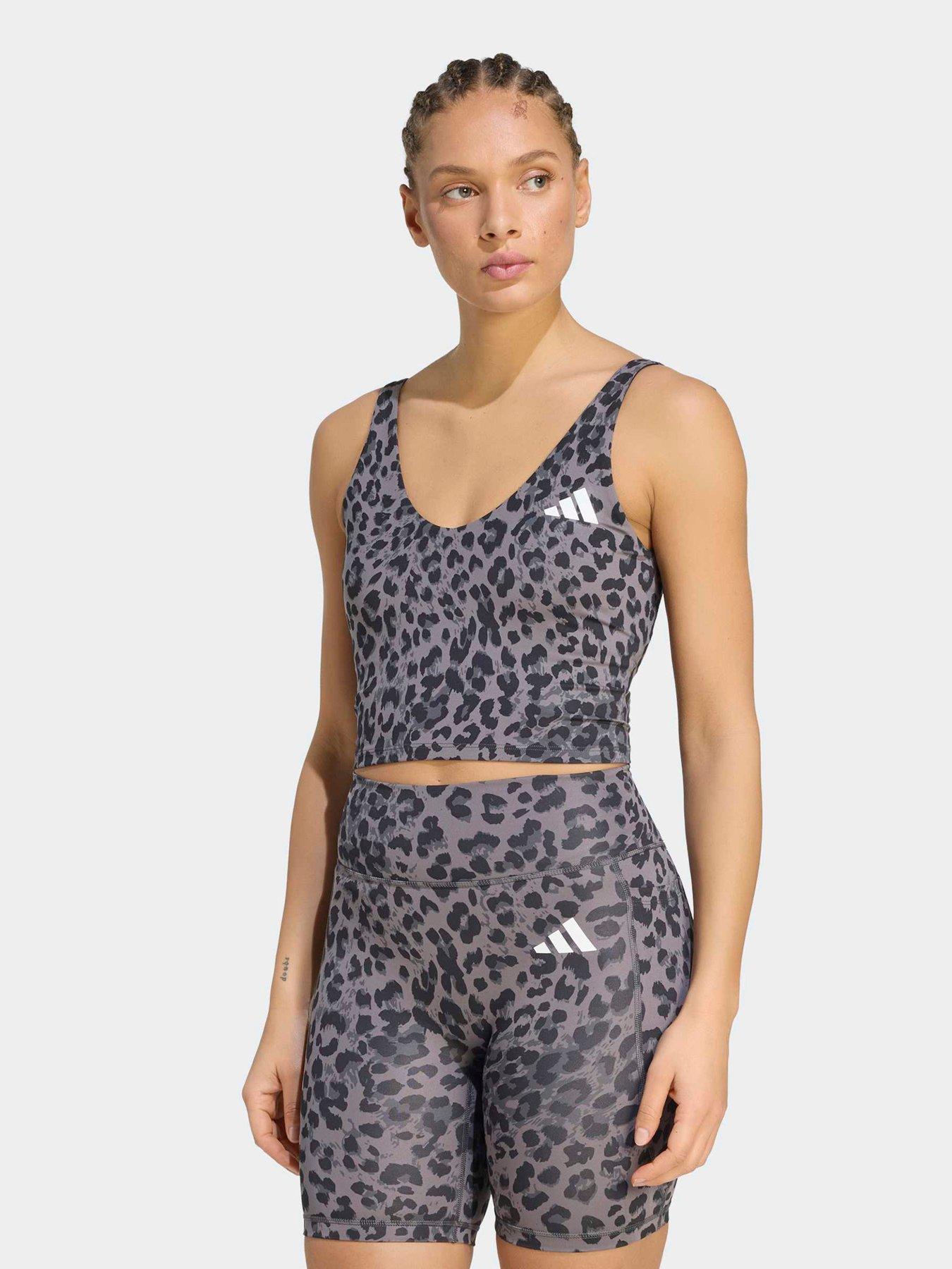 adidas Womens Training Workout Essentials Tank - Grey
