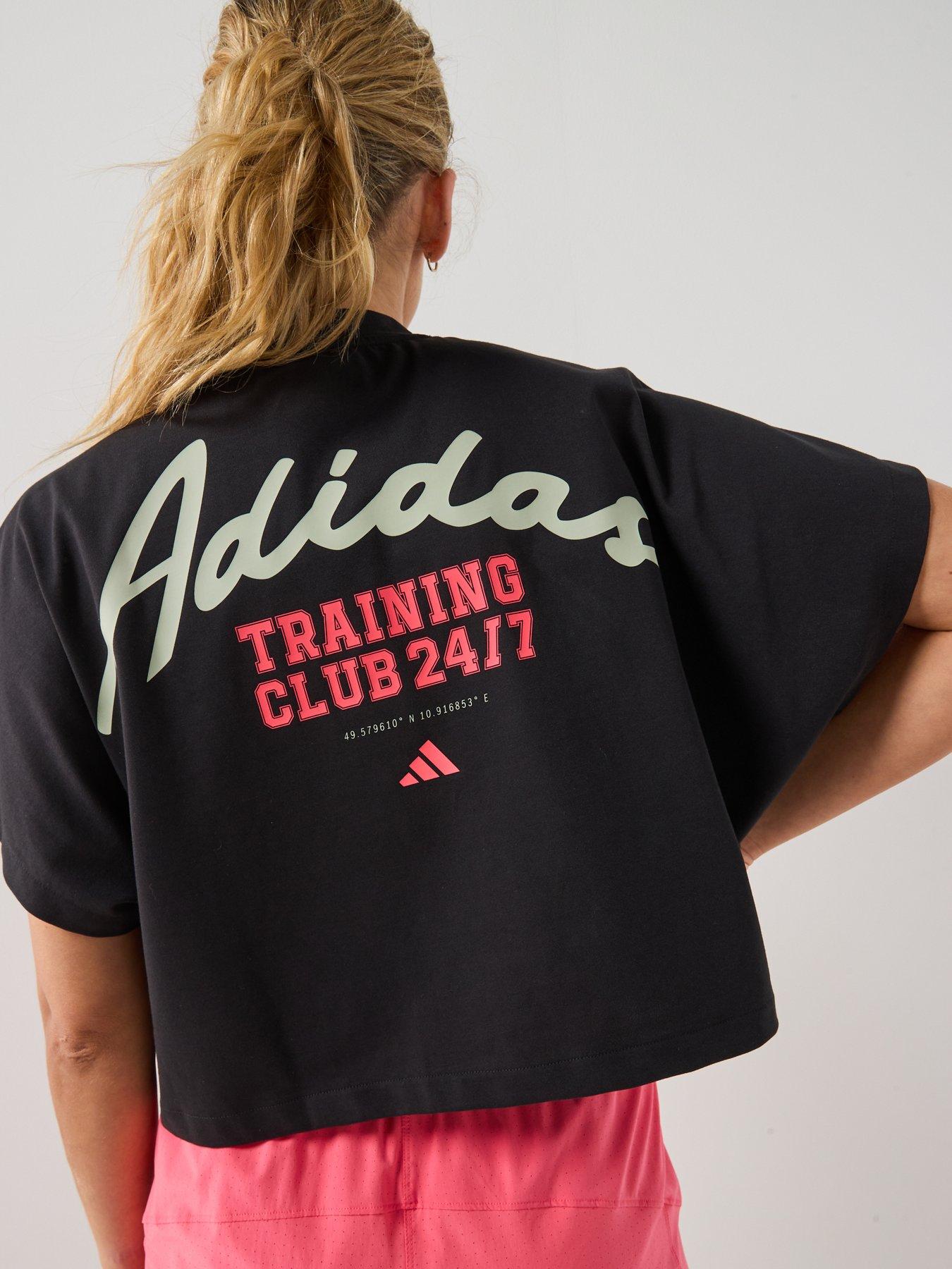 Image 5 of 5 of adidas Womens Training Power T-shirt - Black
