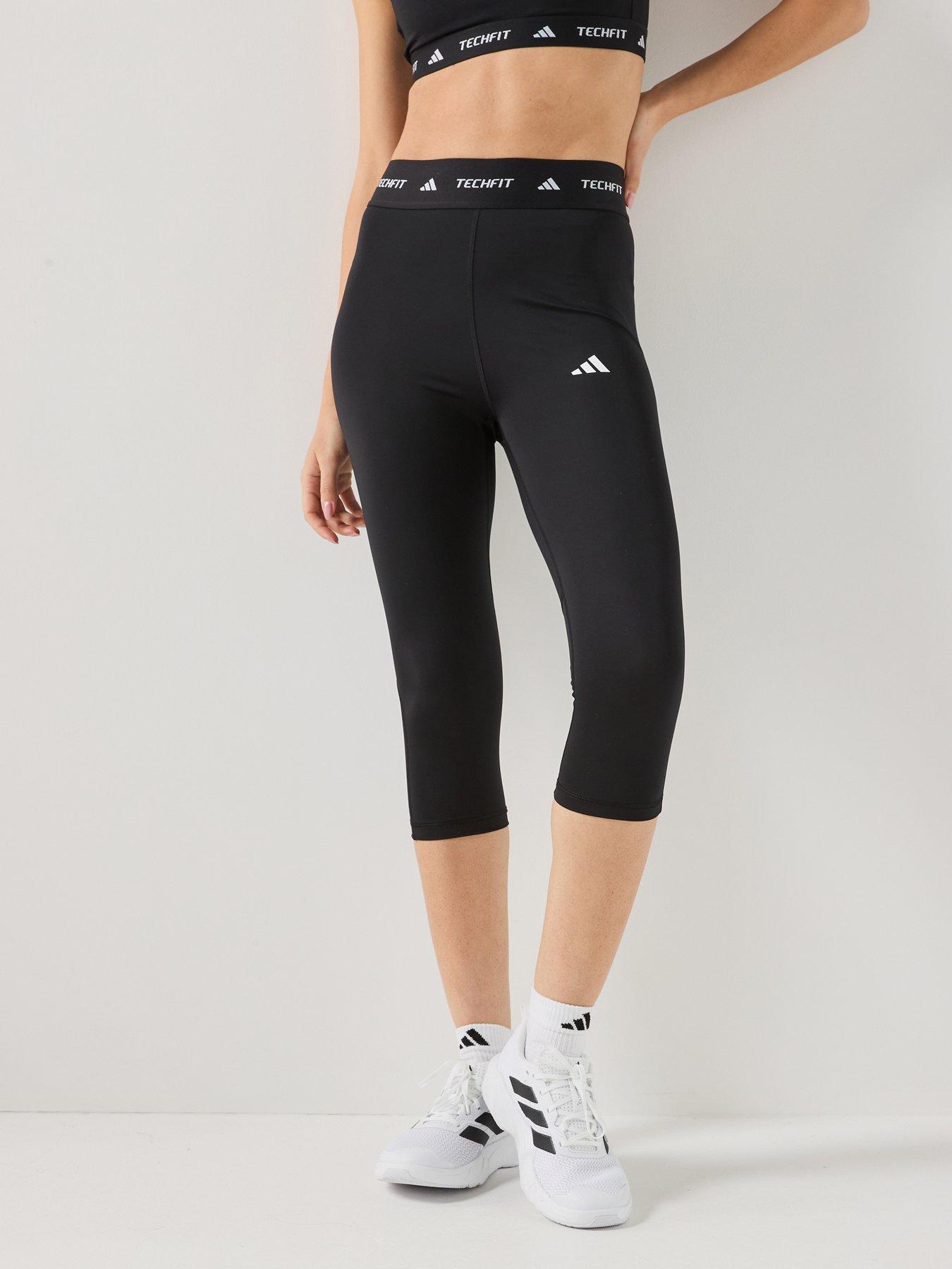 adidas Womens Training Techfit Tights - Black