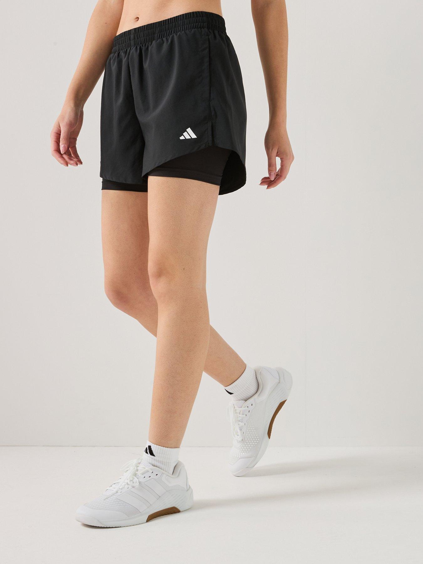 adidas Womens Training Workout Essentials Shorts - Black
