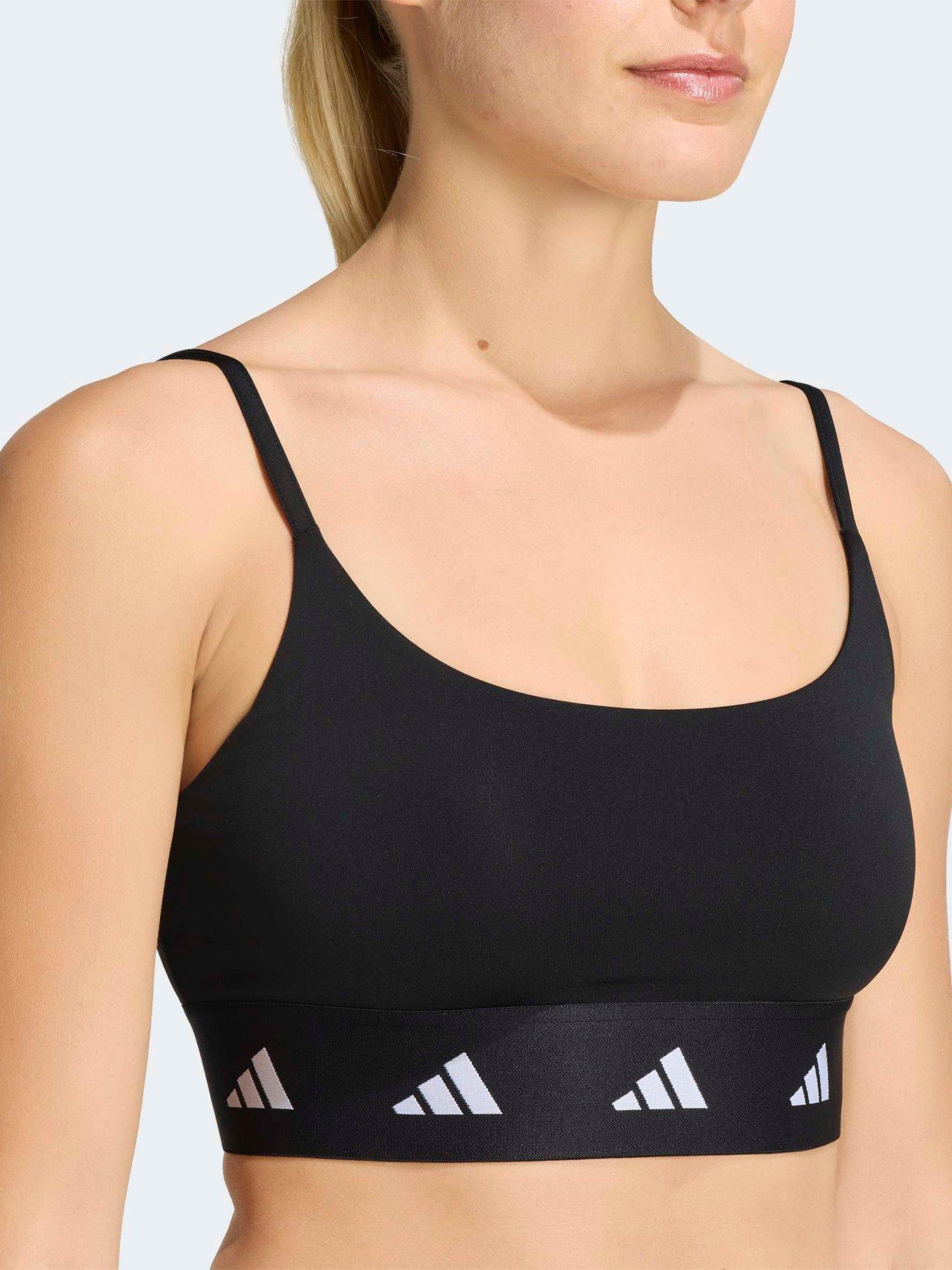 Image 5 of 5 of adidas Workout Essentials Light Support Sports Bra - Black
