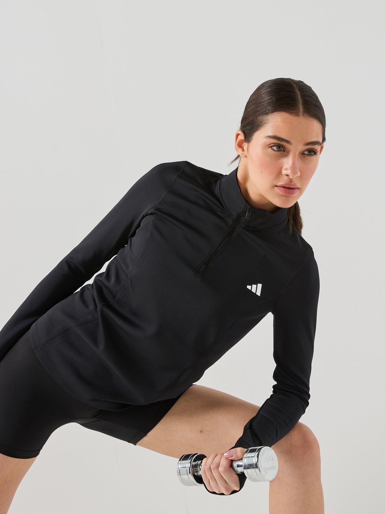 adidas Women's Tiro 25 Essentials Training Top - Black