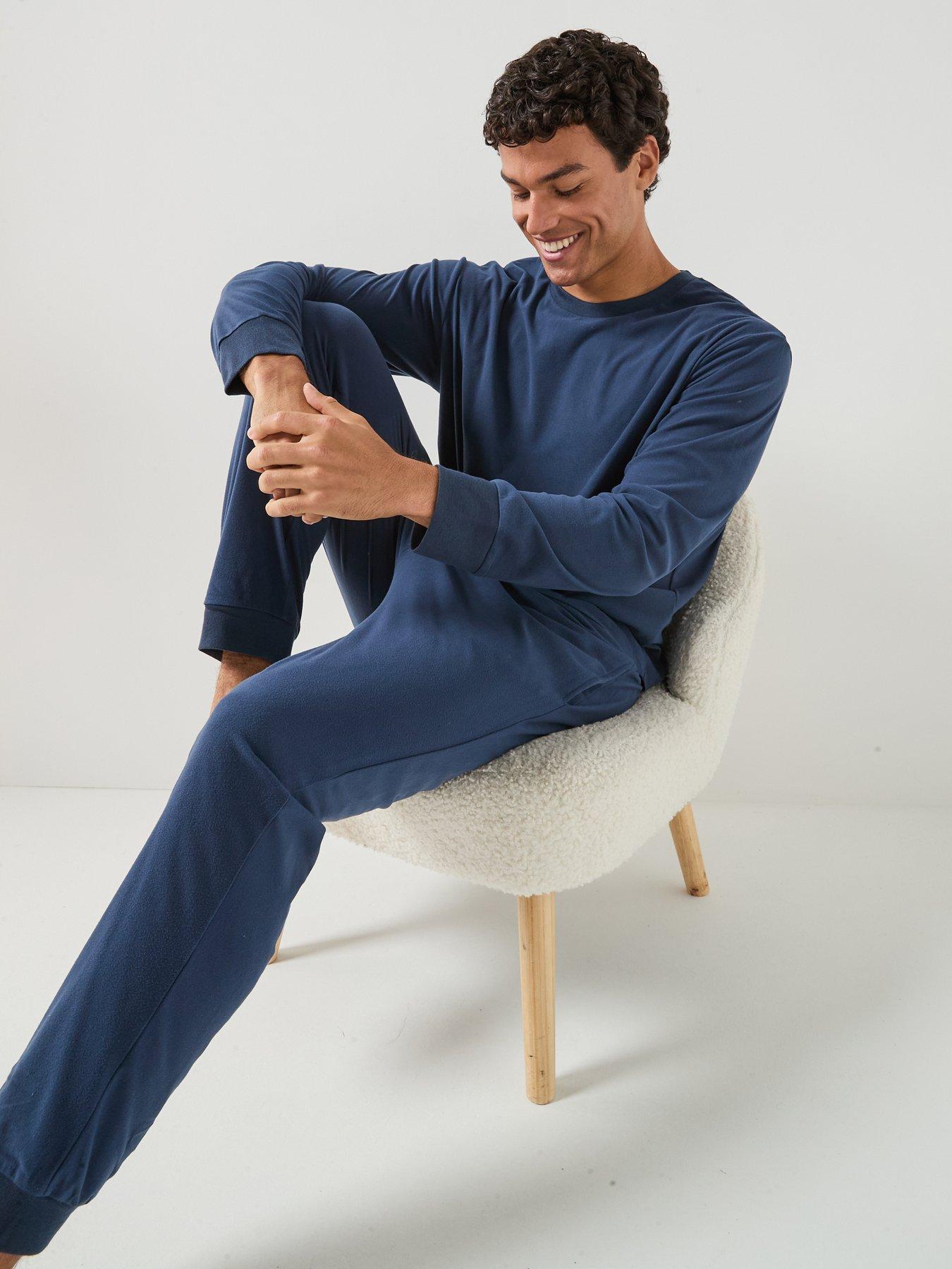 Image 1 of 5 of Jack & Jones Lounge Set - Dark Blue