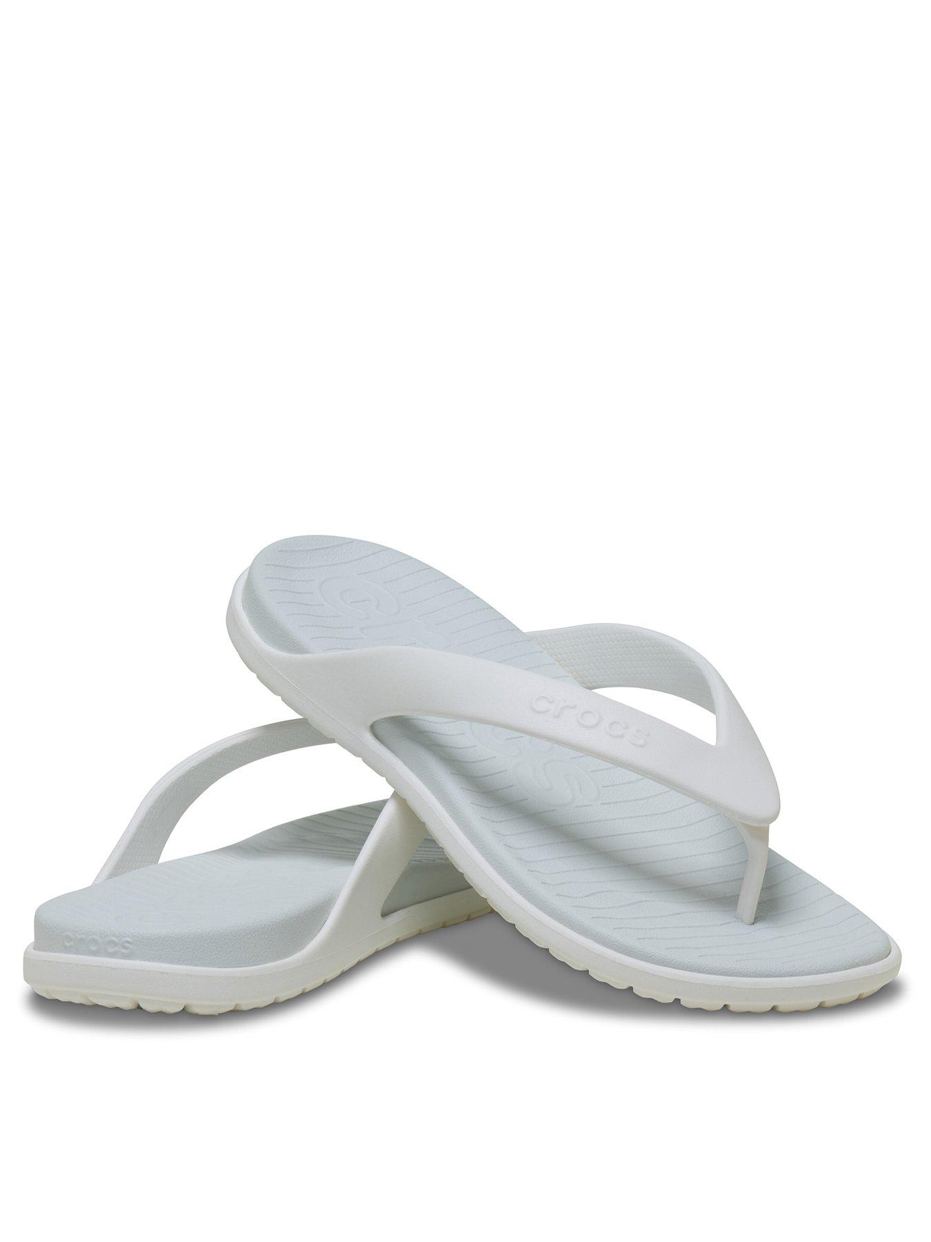 Crocs Coast Flip Flops - White