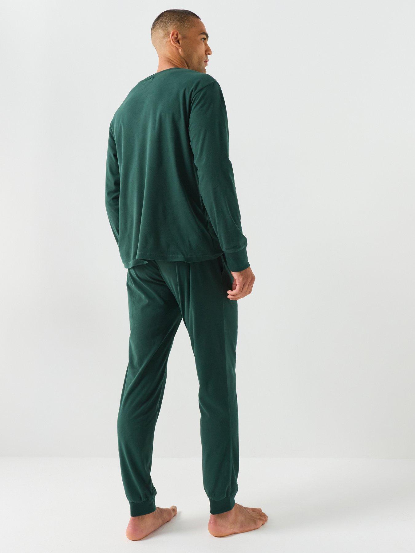 Image 2 of 5 of Jack & Jones Solid Lounge Set - Dark Green