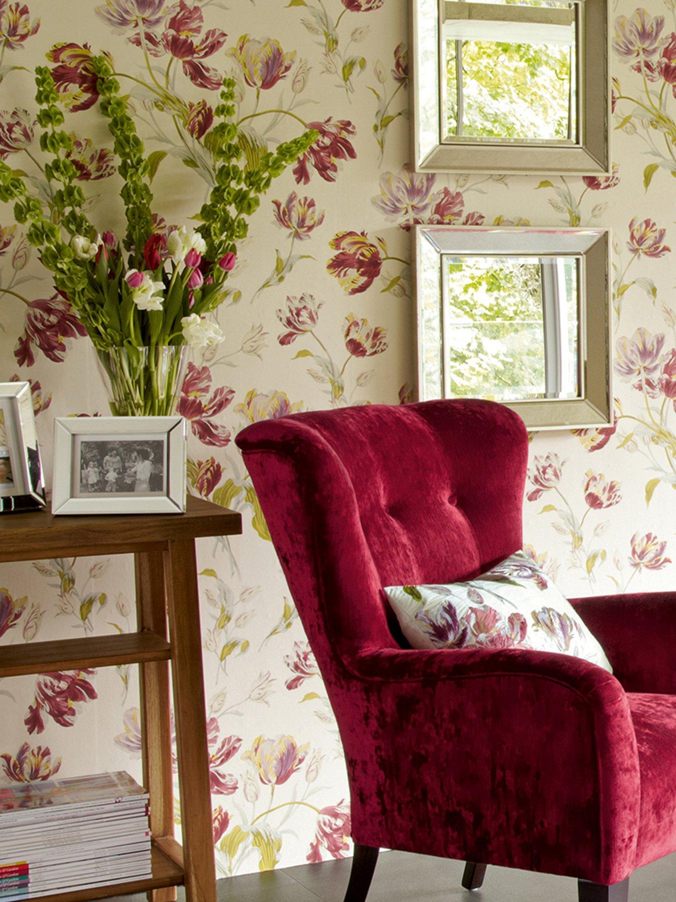 laura-ashley-laura-ashley-gosford-cranberry-wallpaper