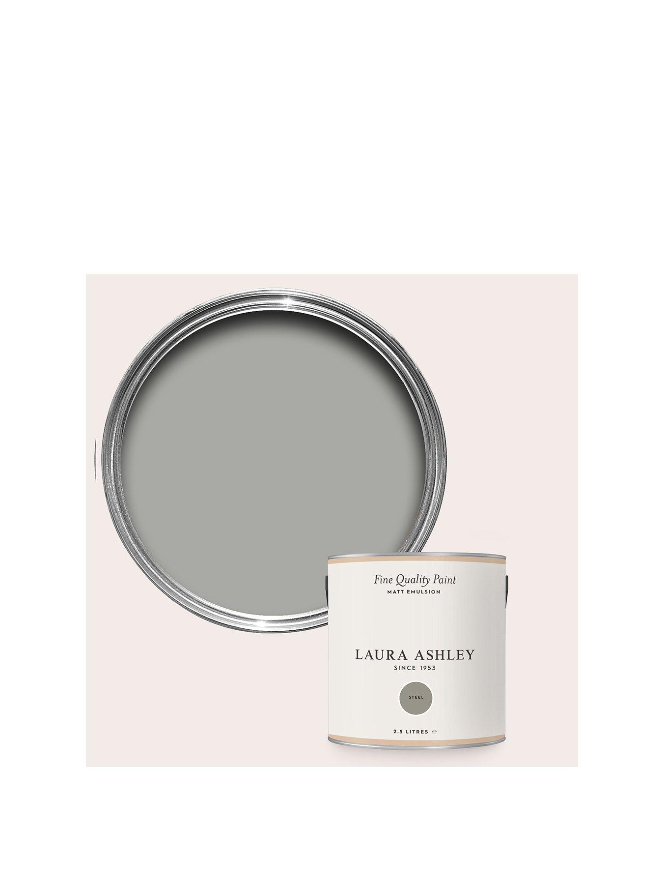 Laura Ashley Laura Ashley Matt Emulsion Steel 2.5l Paint