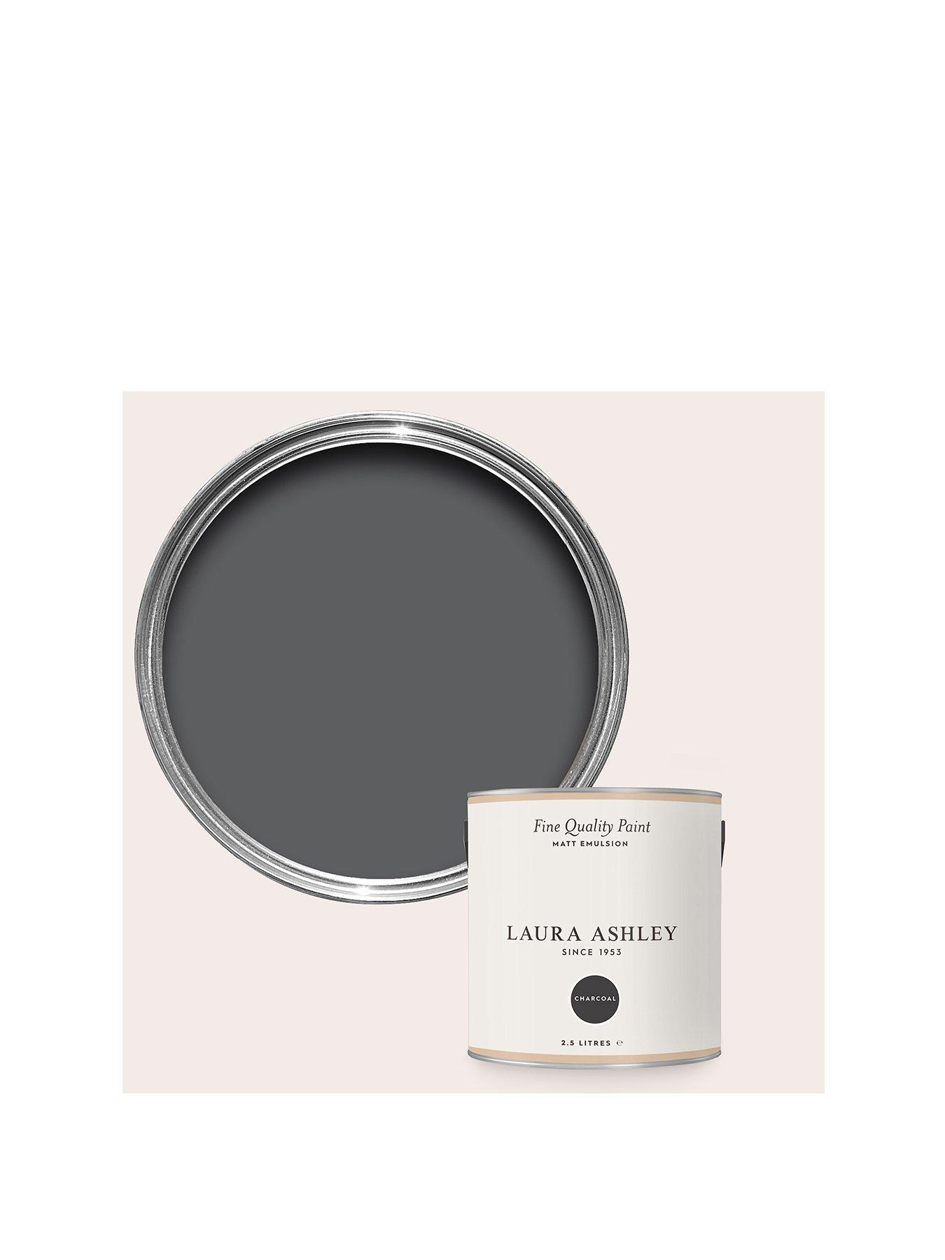 Laura Ashley Laura Ashley Matt Emulsion Charcoal 2.5l Paint