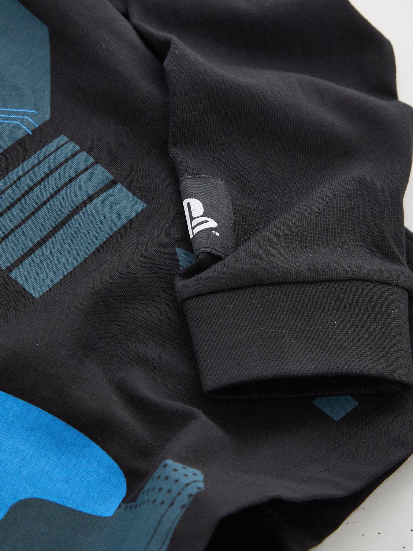 Image 6 of 6 of The Very Collection Playstation Pyjama - Blue