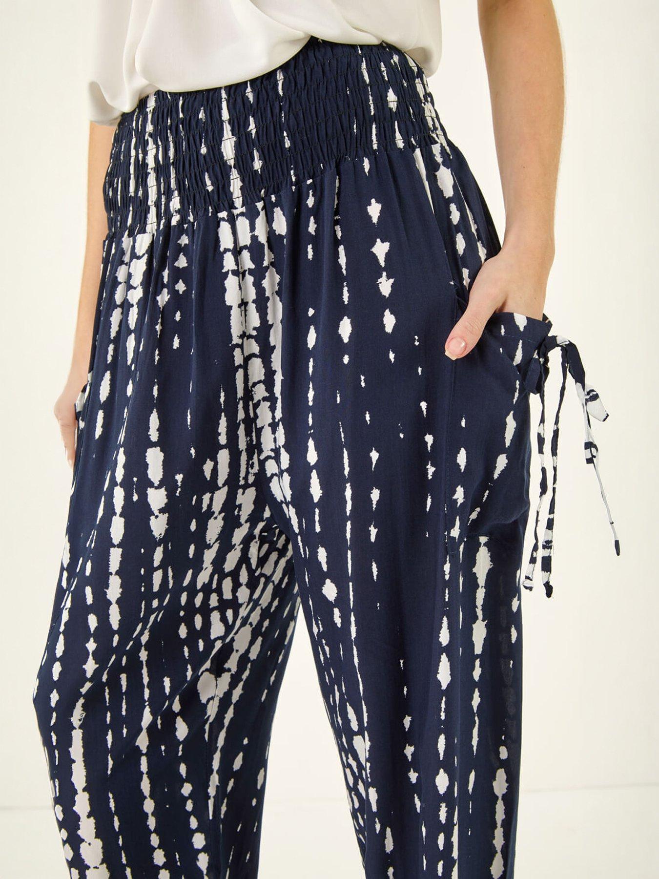 Image 2 of 5 of Roman Tie Dye Print Hareem Jogger