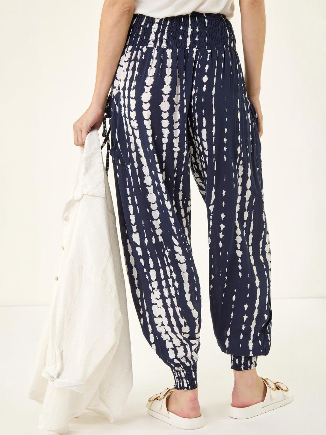 Image 4 of 5 of Roman Tie Dye Print Hareem Jogger
