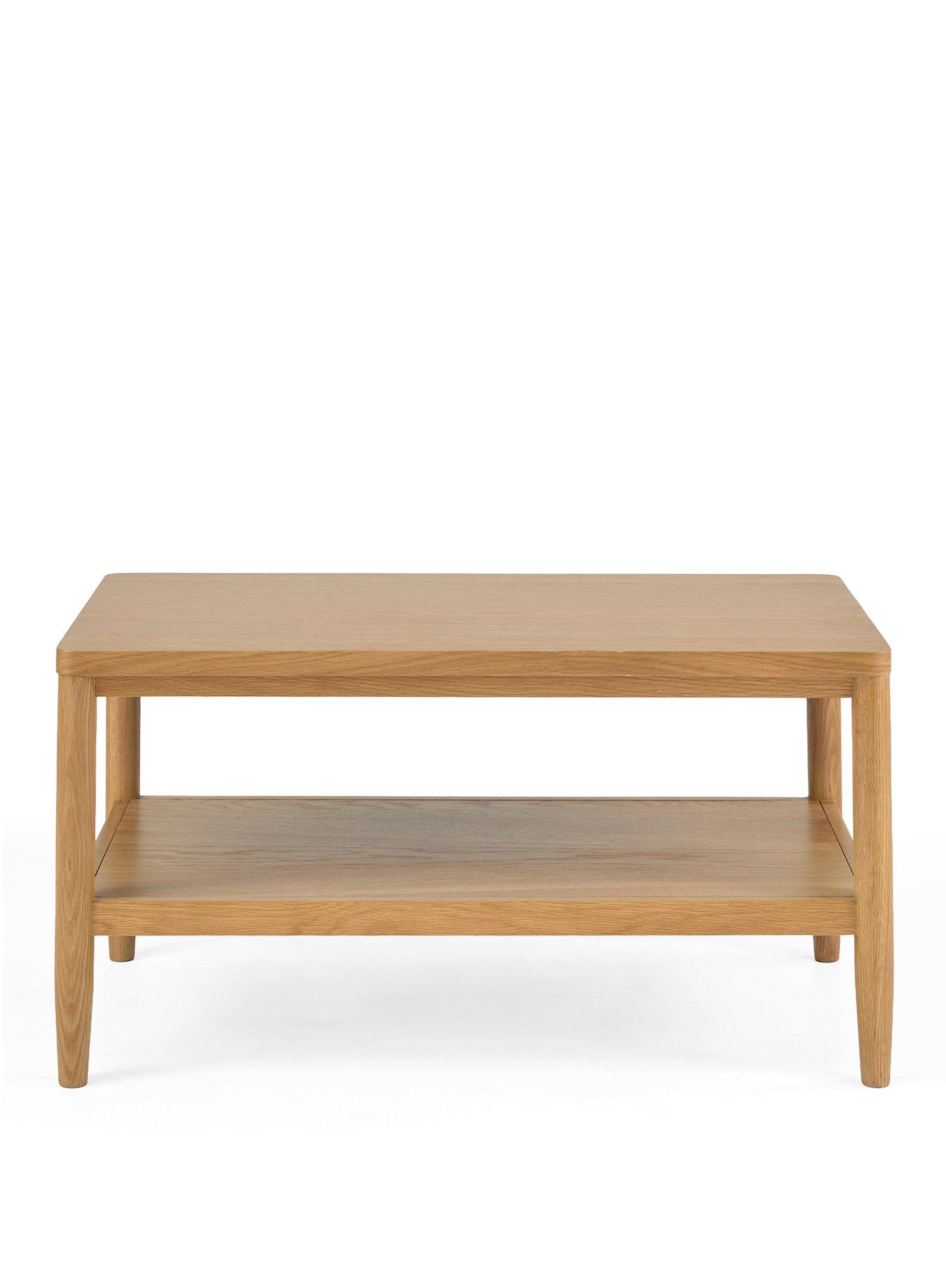 Image 2 of 7 of The Very Collection Aubrey Coffee Table Open Shelf