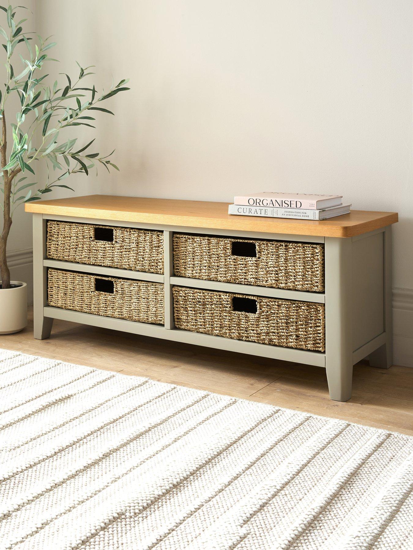 Image 1 of 7 of The Very Collection Malone Hallway Storage Bench