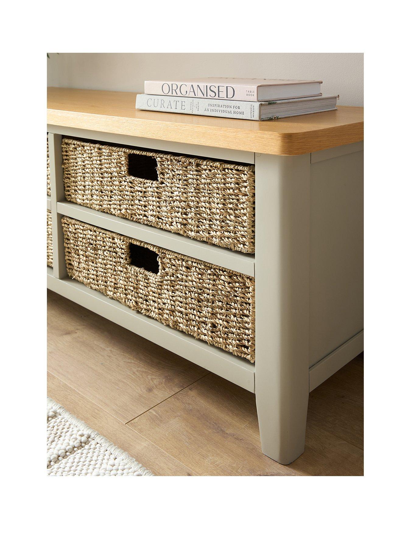 Image 2 of 7 of The Very Collection Malone Hallway Storage Bench