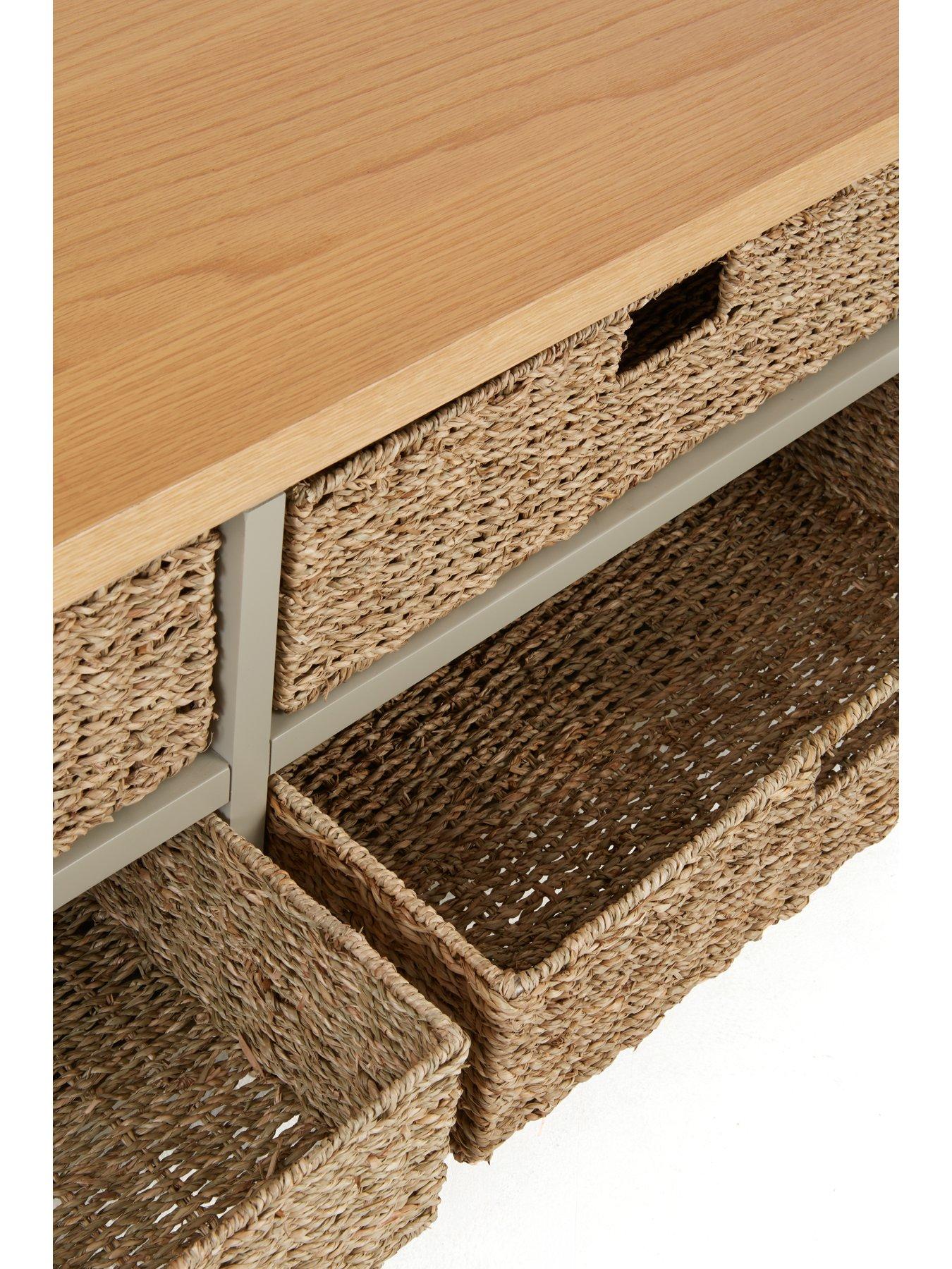 Image 6 of 7 of The Very Collection Malone Hallway Storage Bench