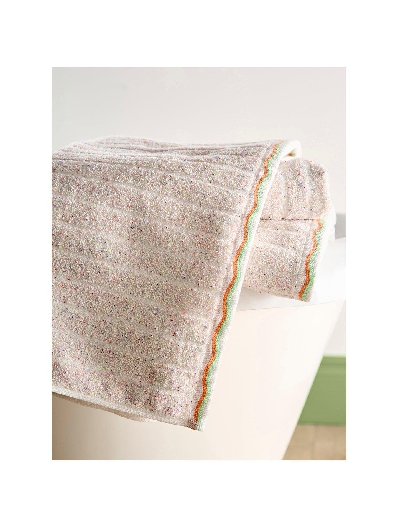 Image 2 of 4 of Fusion Speckle Rib Towel Collection Natural