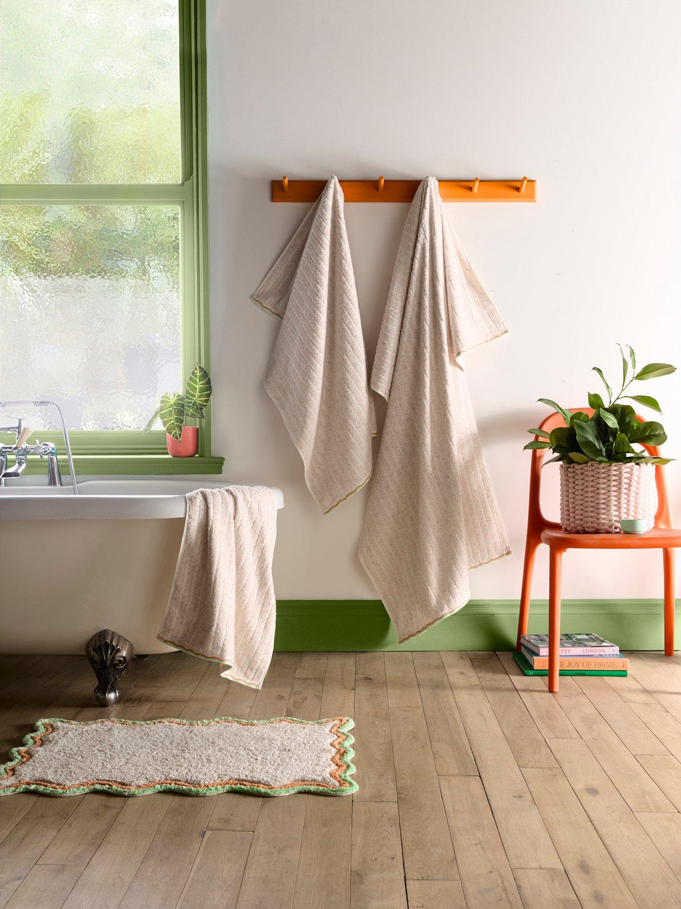 Image 3 of 4 of Fusion Speckle Rib Towel Collection Natural