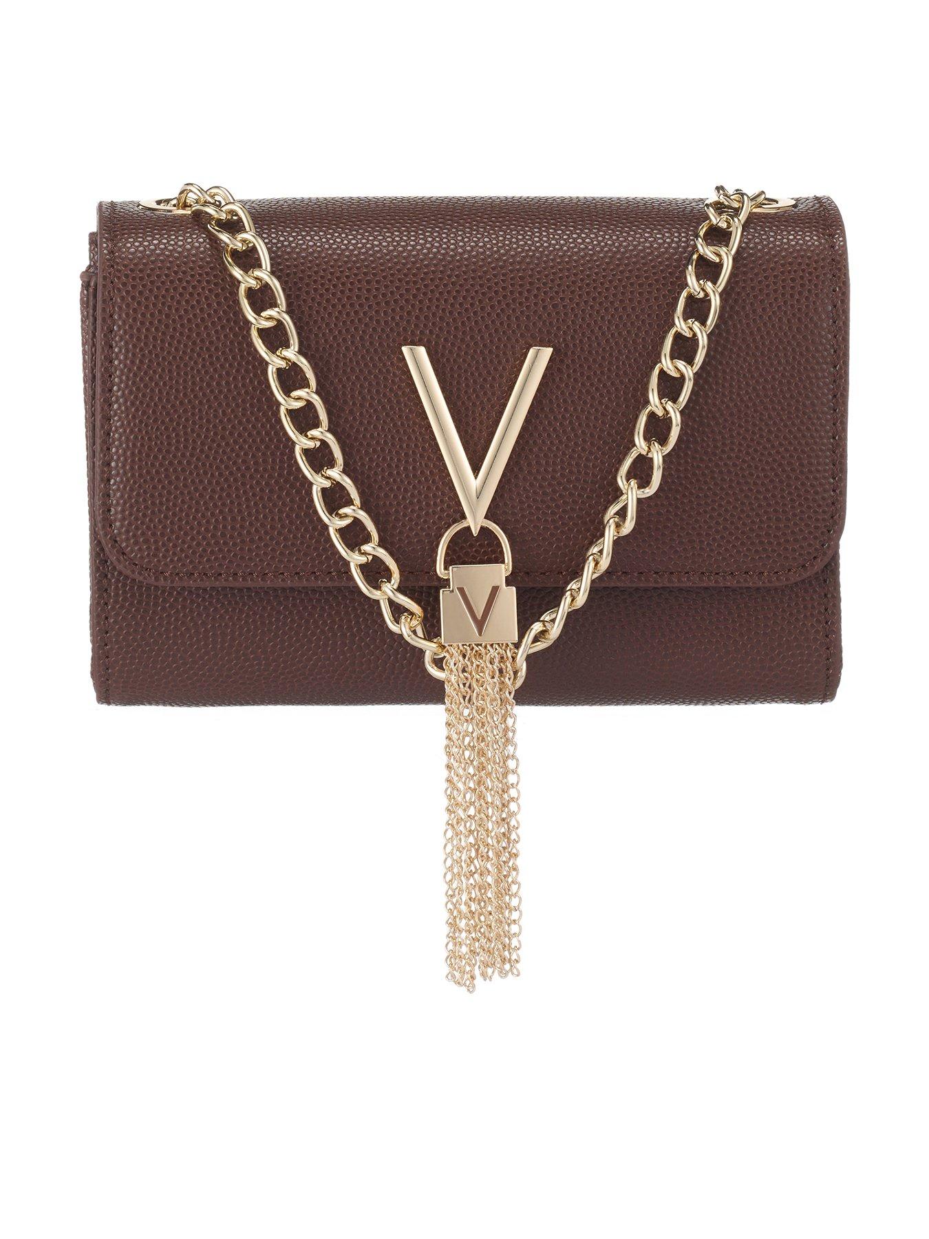 Valentino Divina Pochette Bag - Brown