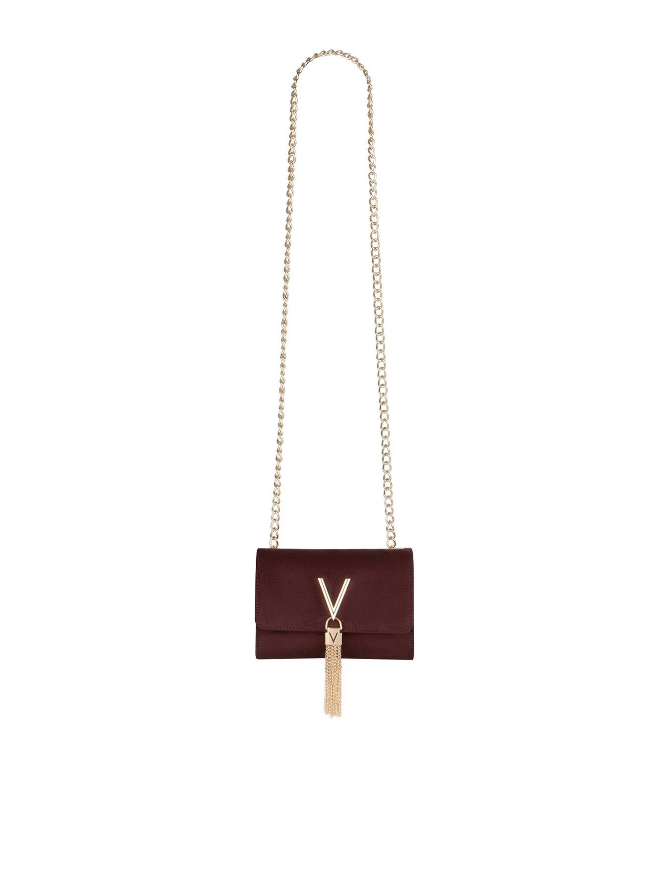 Valentino Divina Winter Flap Bag - Red