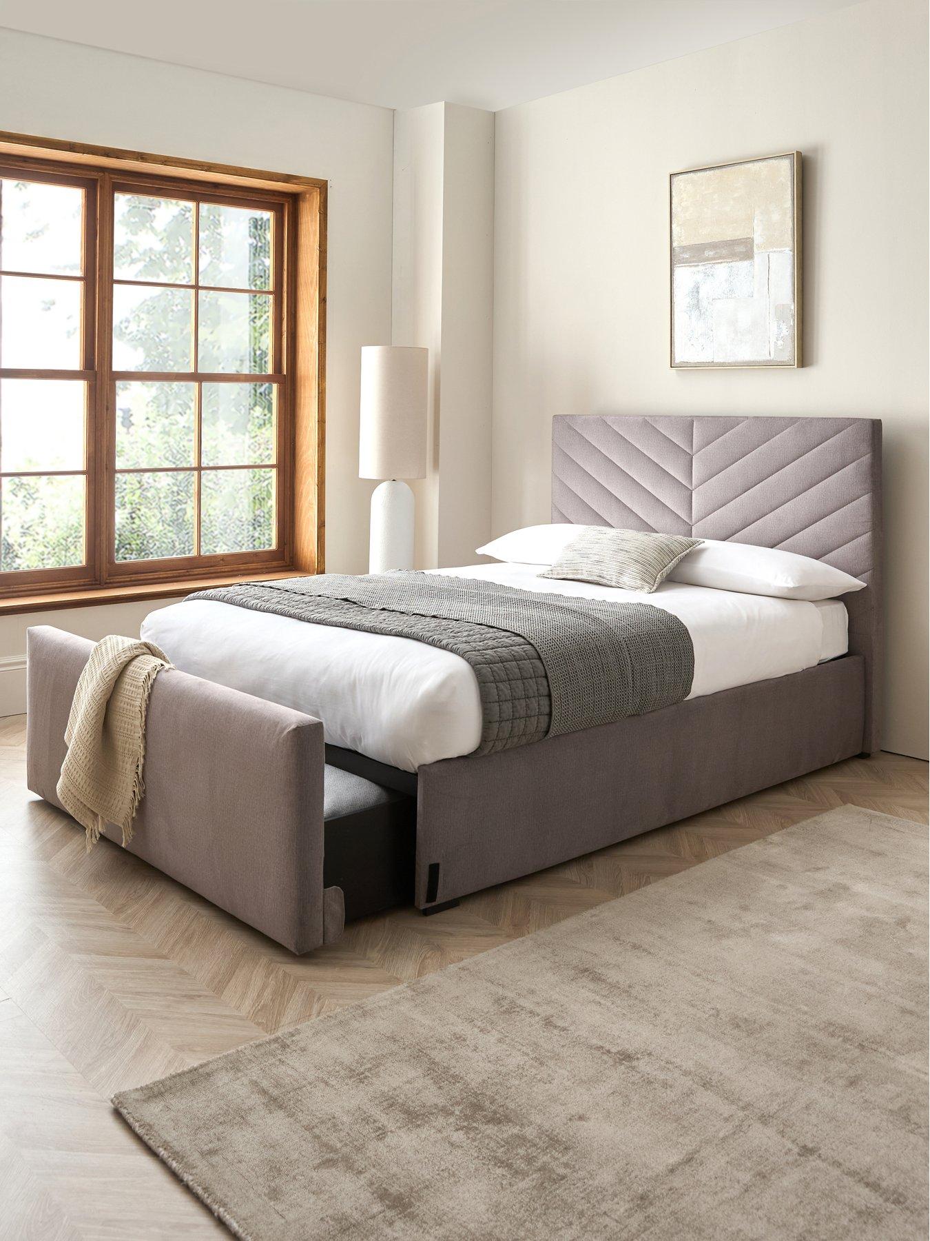 The Very Collection Eagan End Storage Drawer Bed with Mattress Options (Buy  &  SAVE!)